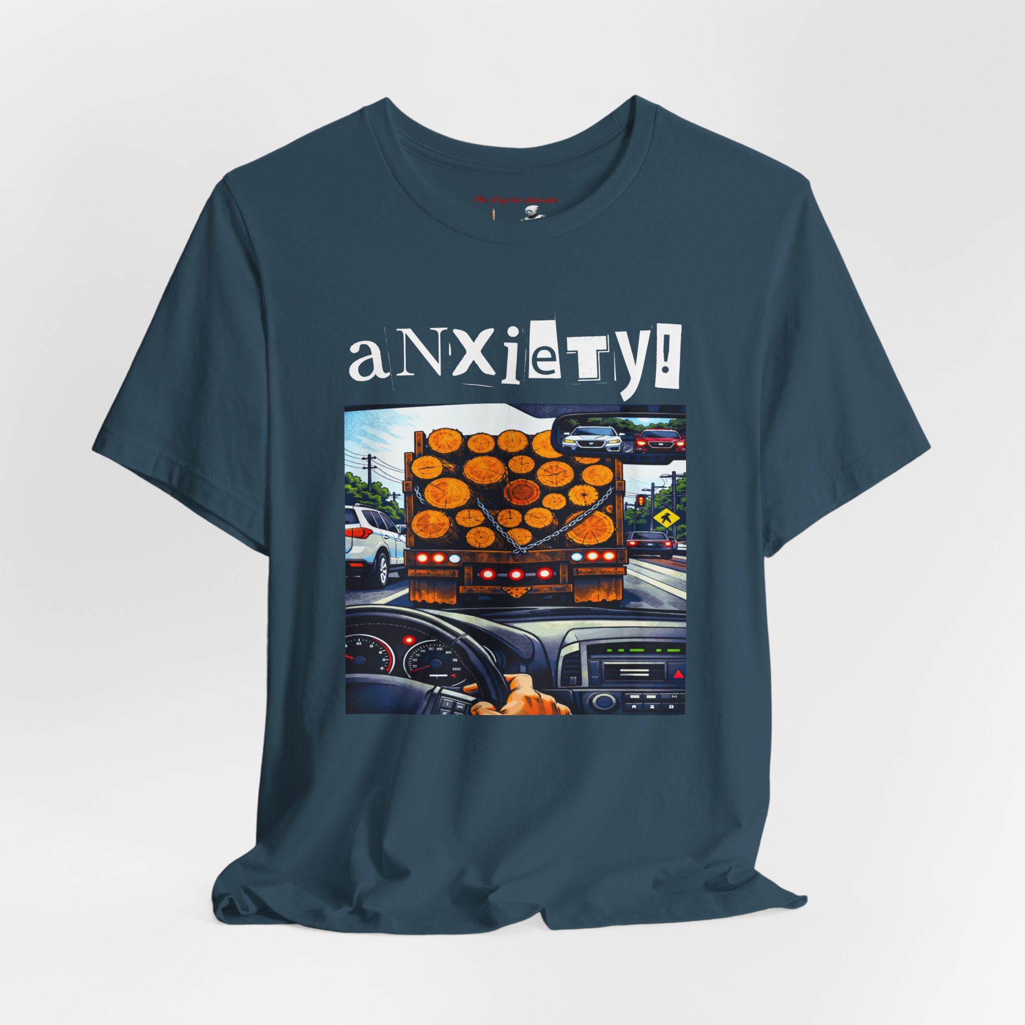 Anxiety GEN X/Millennial Graphic Tee — Humorous Mental Health T-Shirt