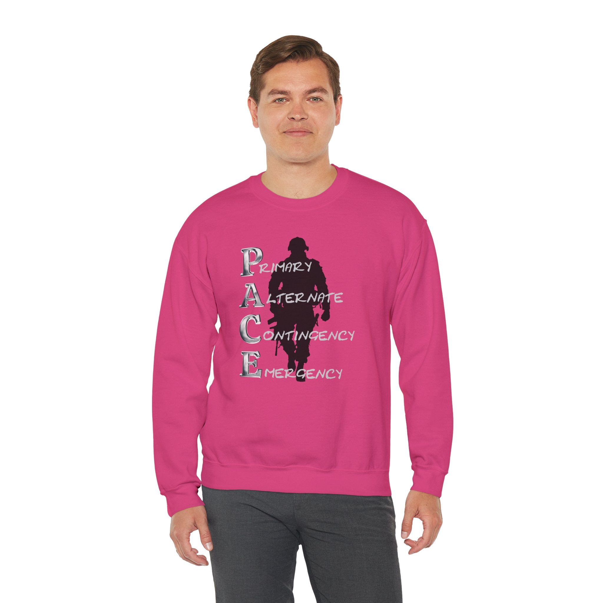 PACE Military Silhouette Crewneck Sweatshirt
