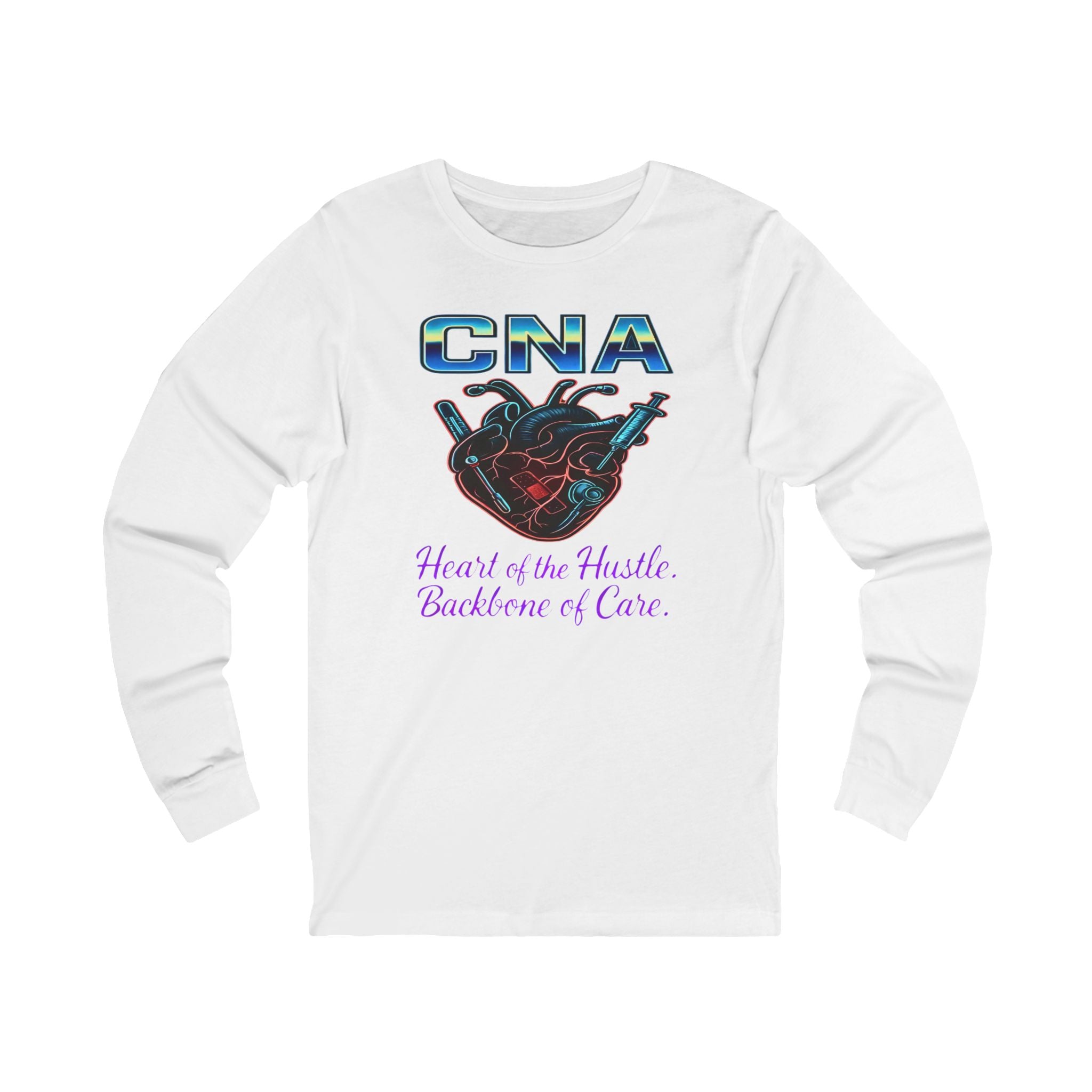CNA Heart of the Hustle Long Sleeve Tee