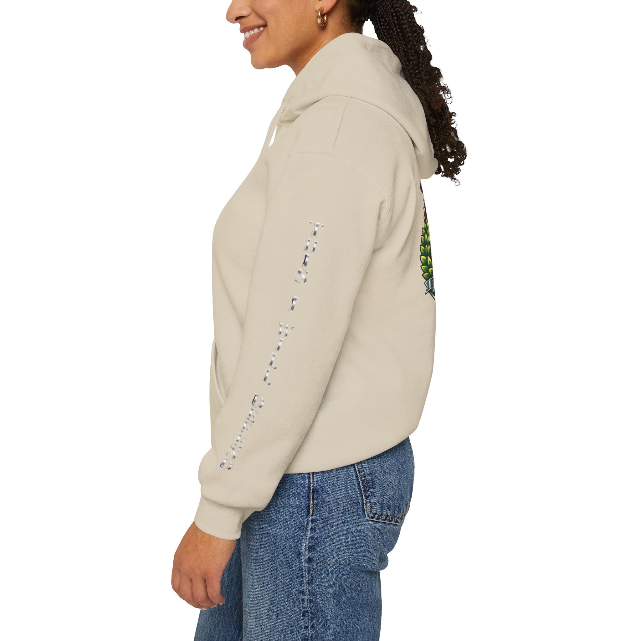 US Army Veteran Crest Hoodie — Military Emblem Sweatshirt