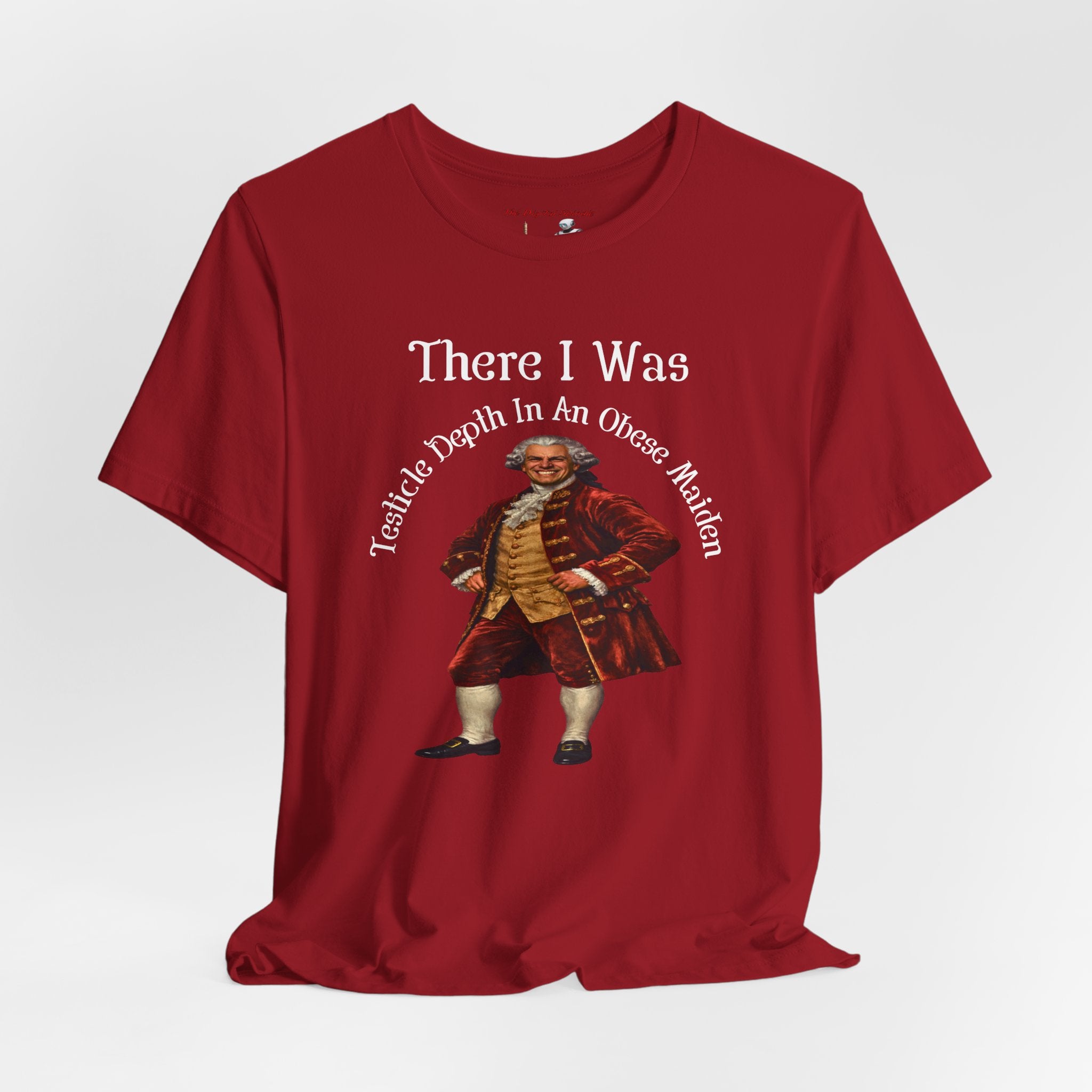 There I Was Tee — Vintage Gentleman Illustration