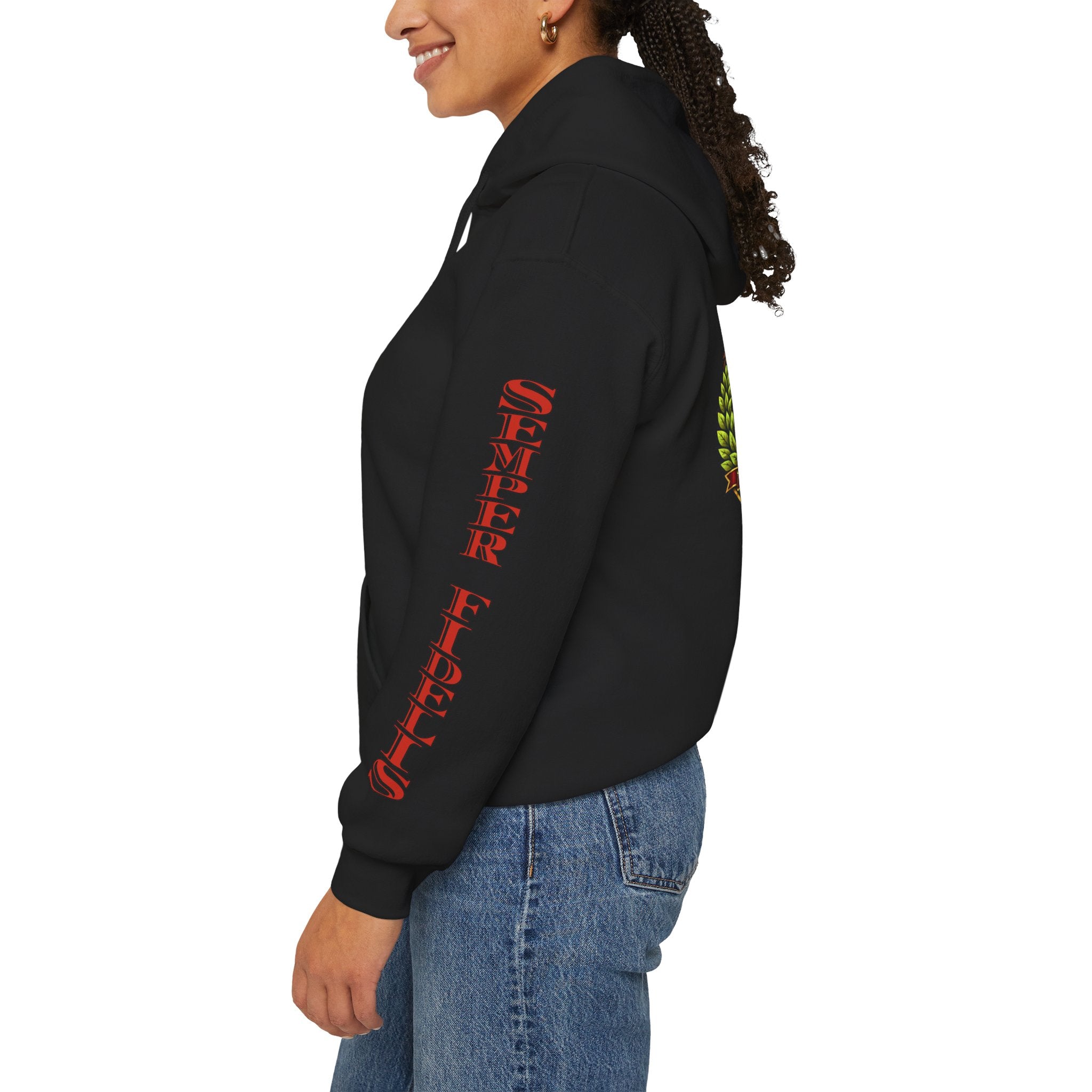 USMC Eagle Globe & Anchor Pullover Hoodie
