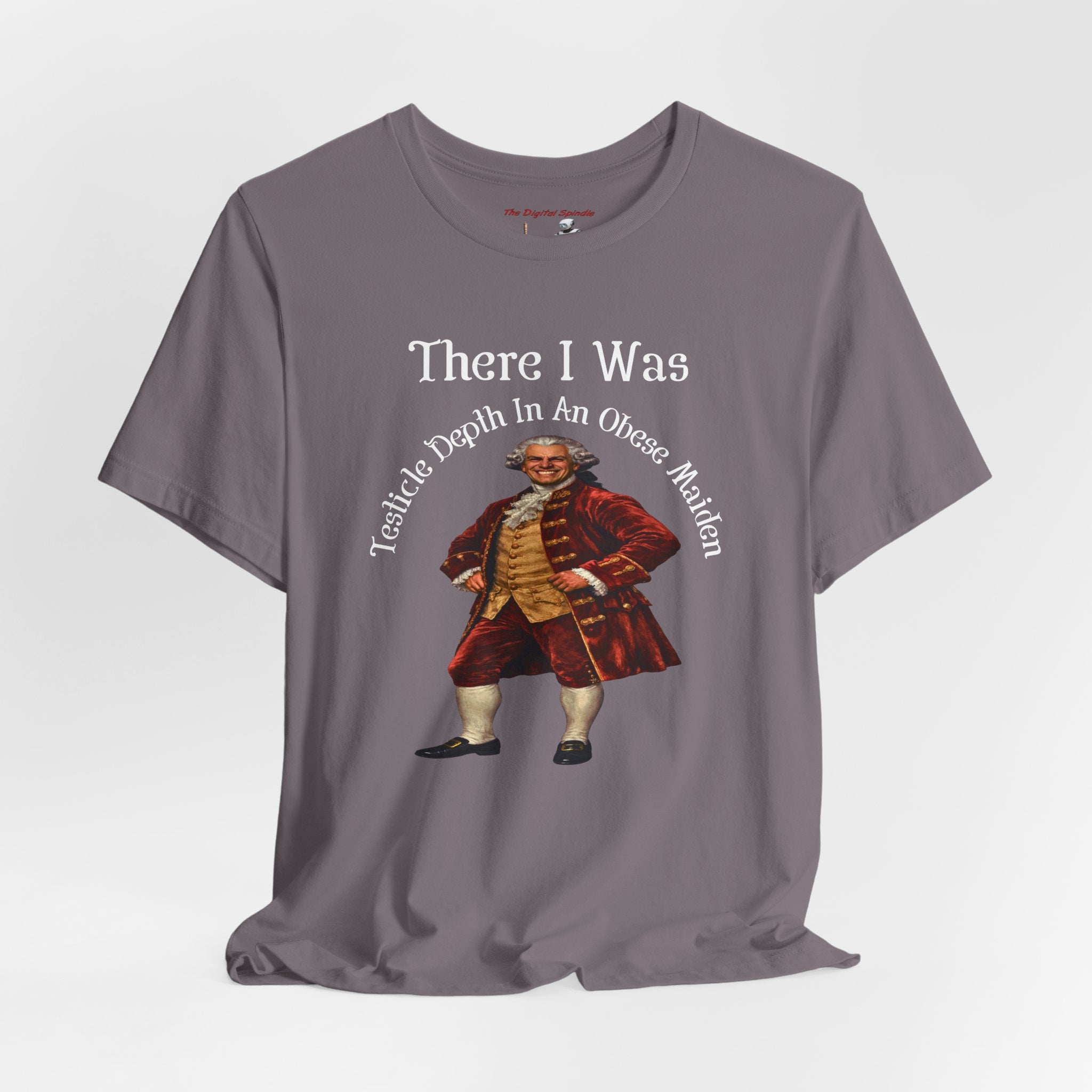 There I Was Tee — Vintage Gentleman Illustration