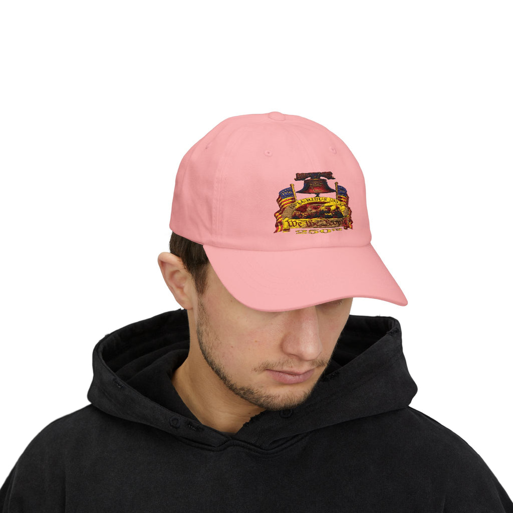 "We The People" Dad Cap — Vintage Keystone Flag Baseball Hat