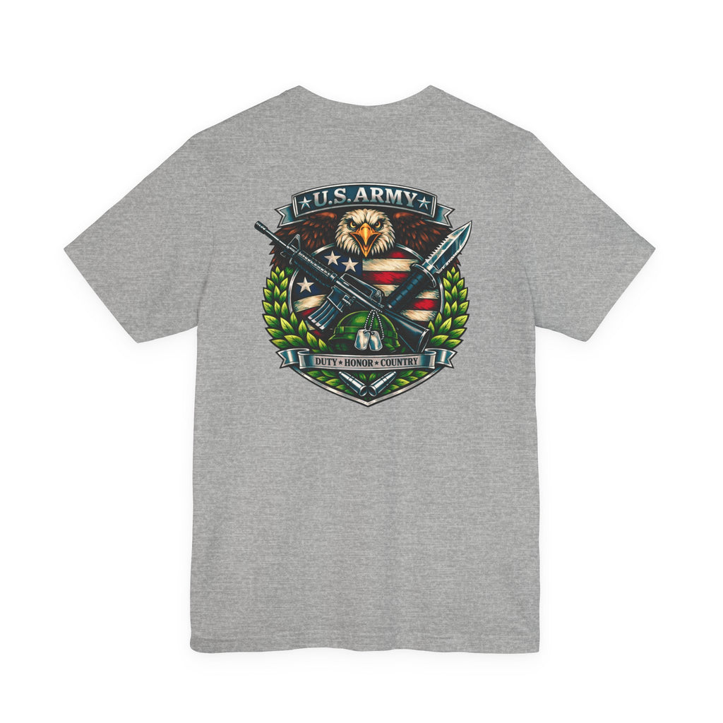 Fallen Soldier Rising Angel T-Shirt — Patriotic Military Veteran Tee
