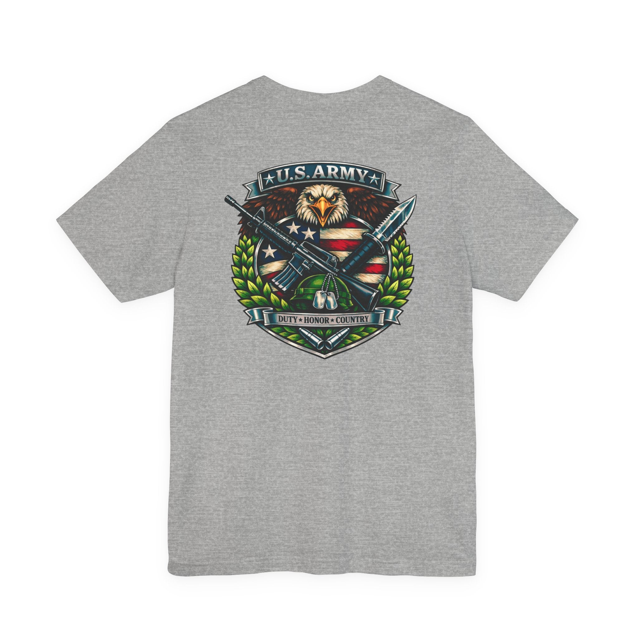 Fallen Soldier Rising Angel T-Shirt — Patriotic Military Veteran Tee