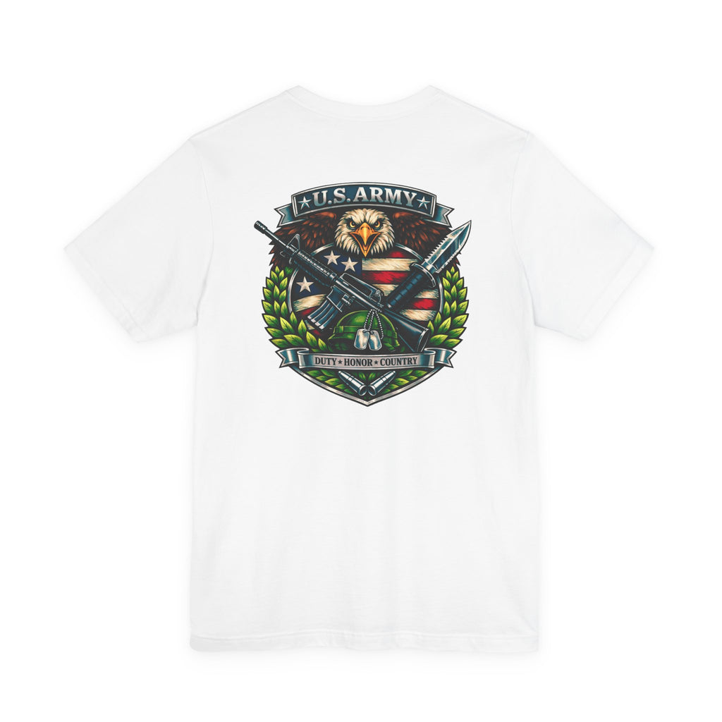 Fallen Soldier Rising Angel T-Shirt — Patriotic Military Veteran Tee