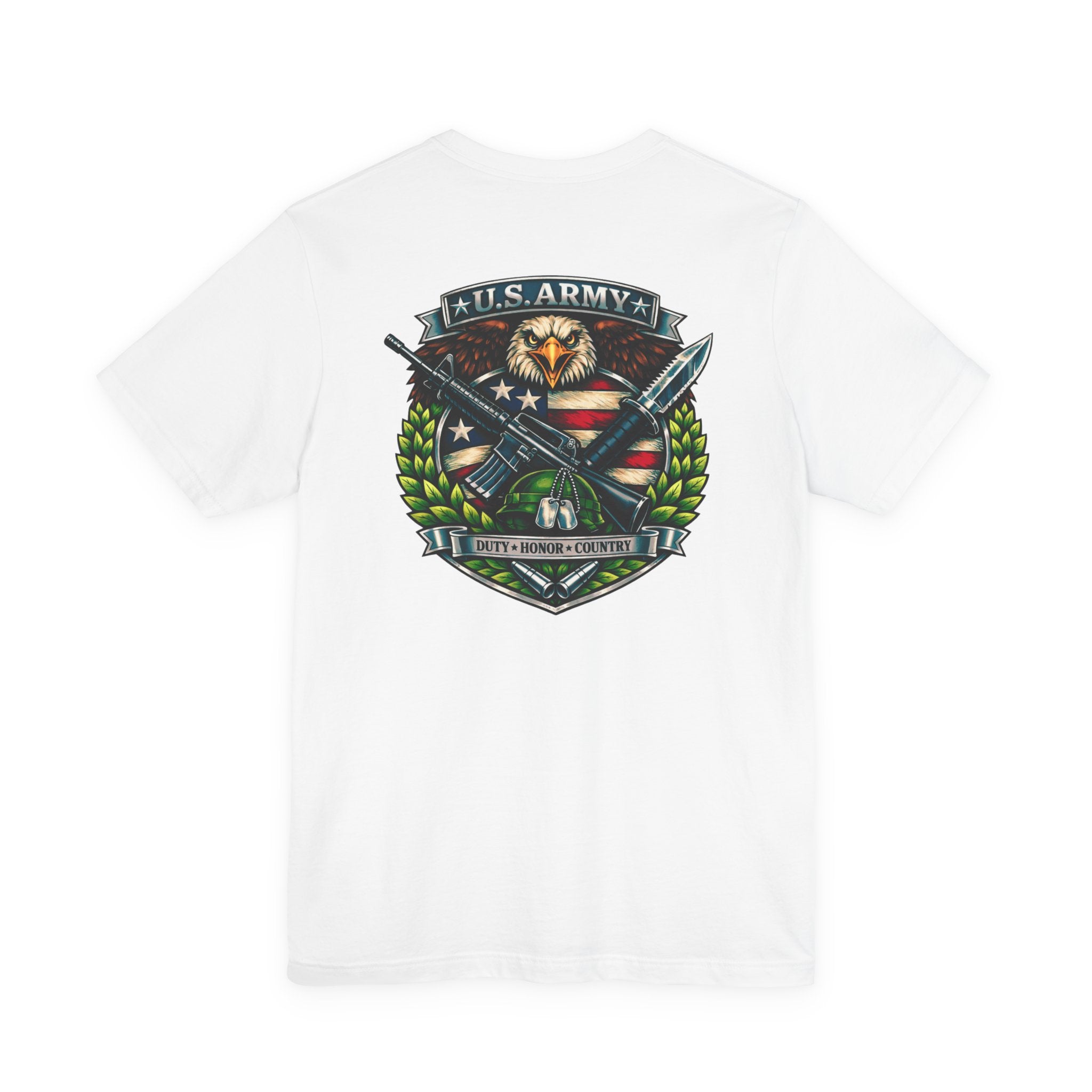 Fallen Soldier Rising Angel T-Shirt — Patriotic Military Veteran Tee