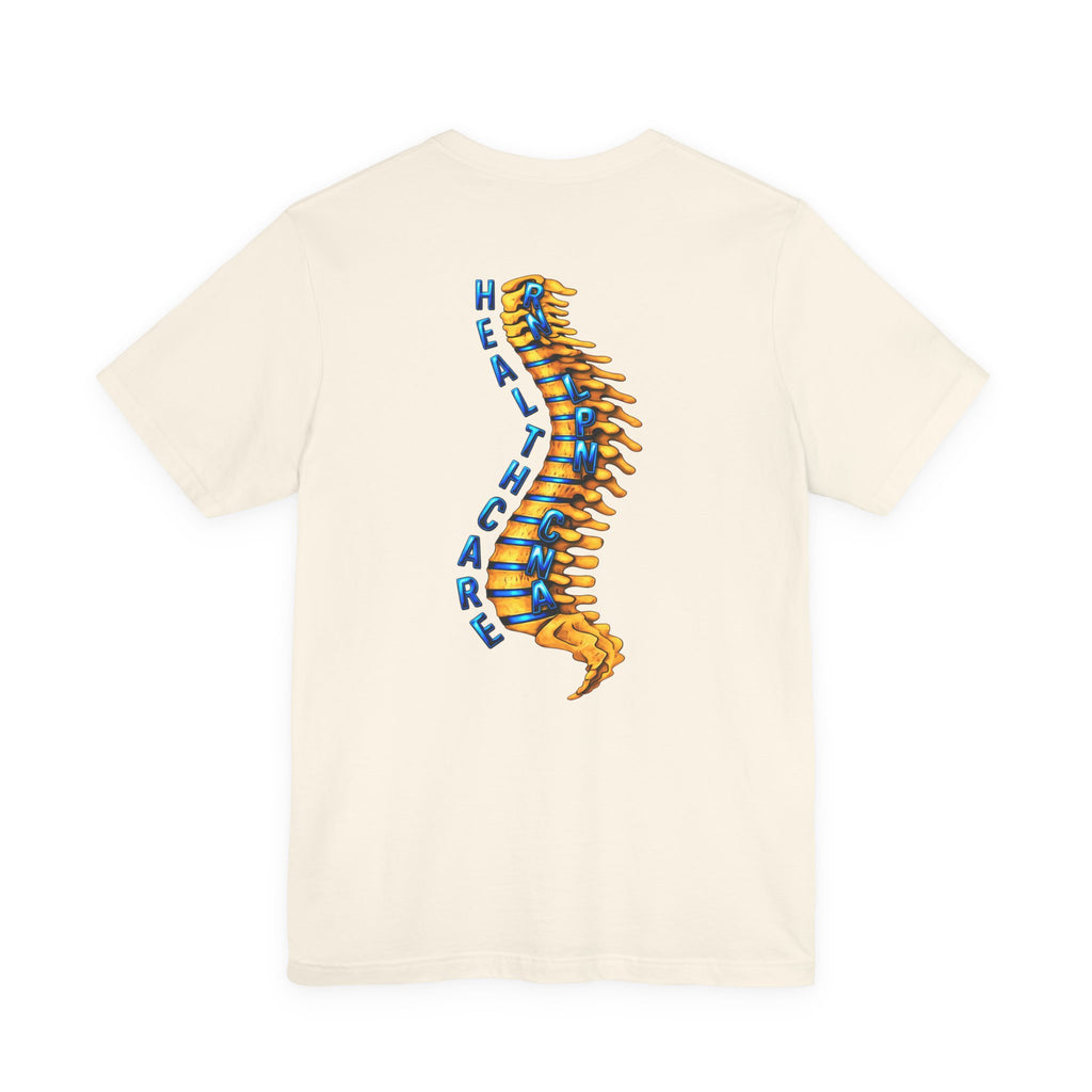 Backbone Of Healthcare Unisex Jersey Short Sleeve Tee
