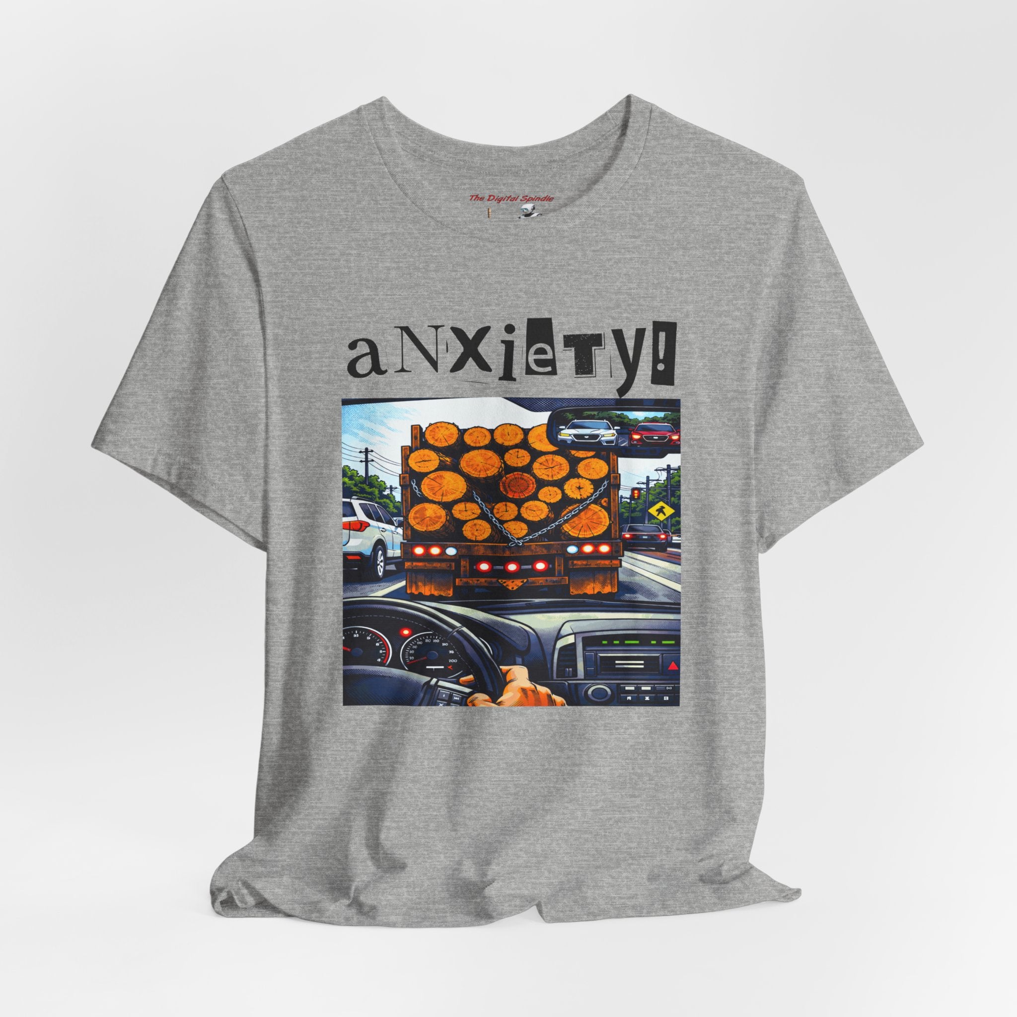 Anxiety Roadview Tee — Graphic Mental Health Awareness T-Shirt