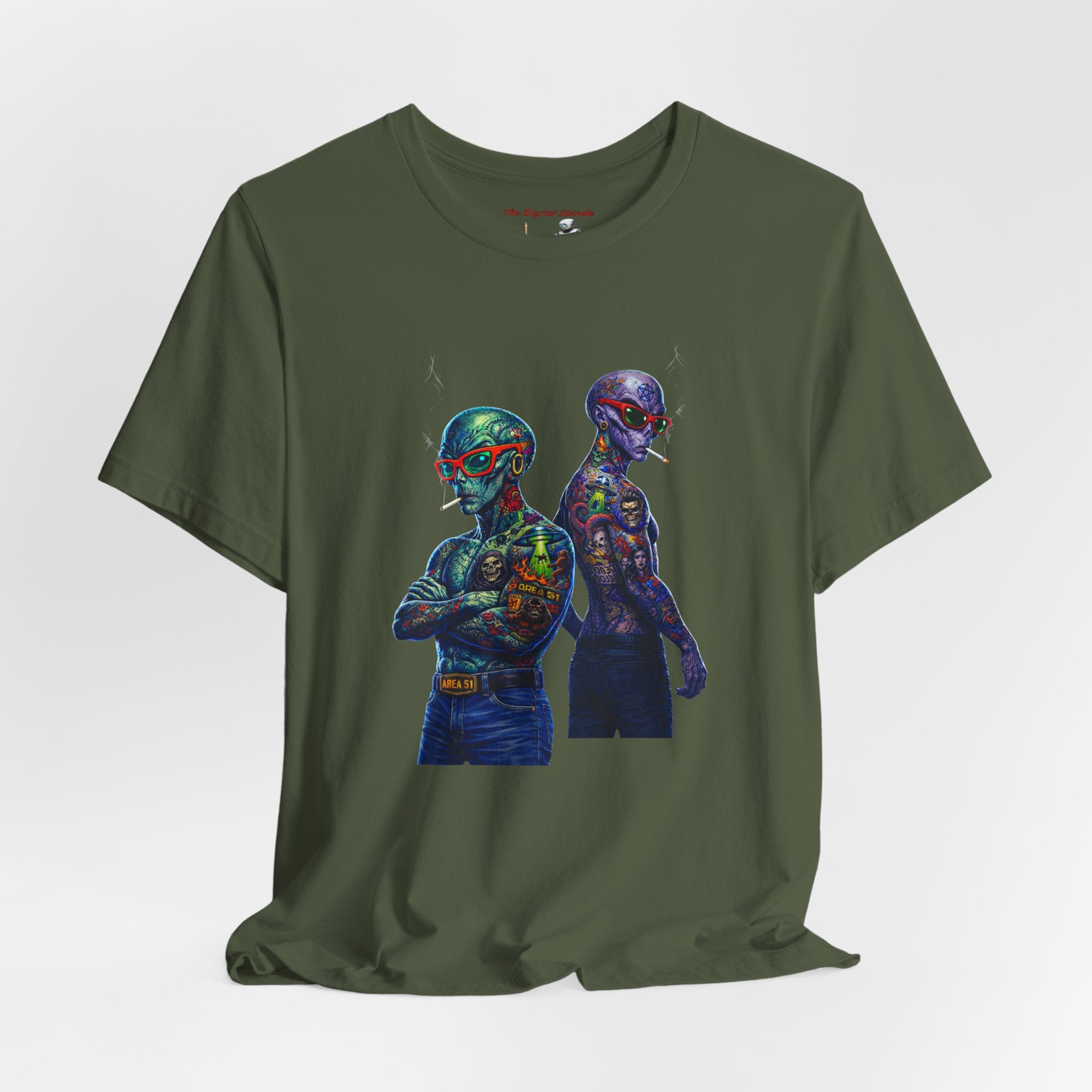 Gangster Alien Unisex Jersey Short Sleeve Tee