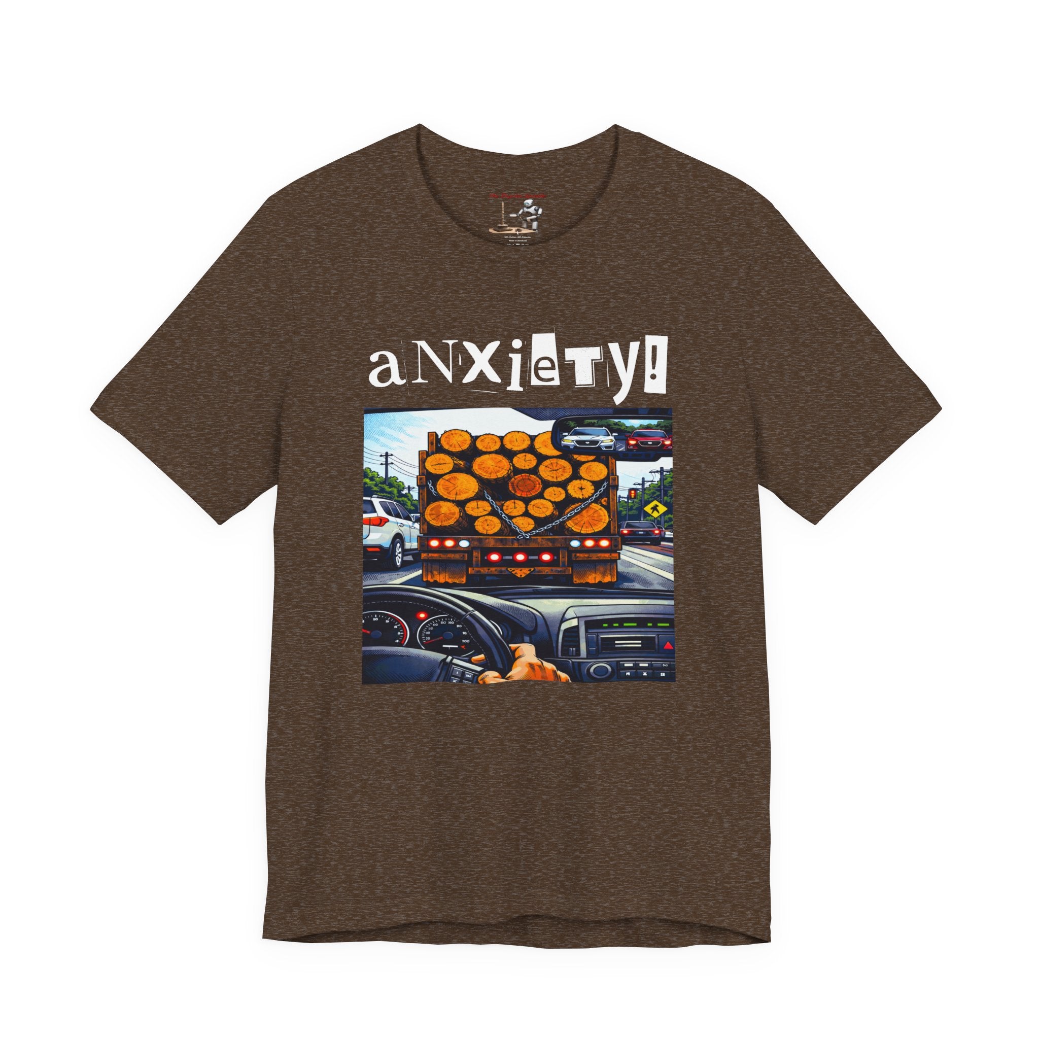 Anxiety GEN X/Millennial Graphic Tee — Humorous Mental Health T-Shirt