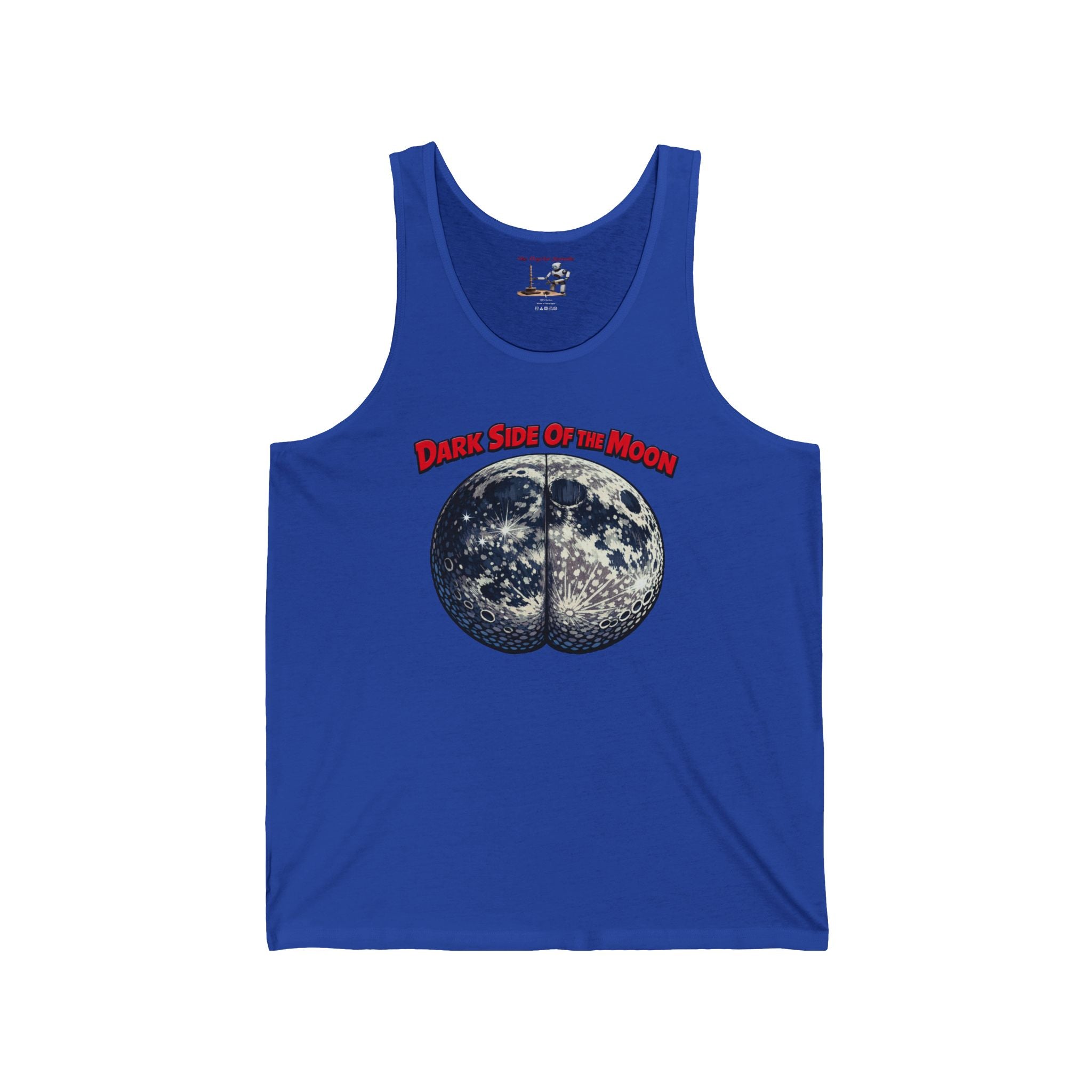Moon Butt Tank Top - "Dark Side of the Moon" Retro Graphic Tank