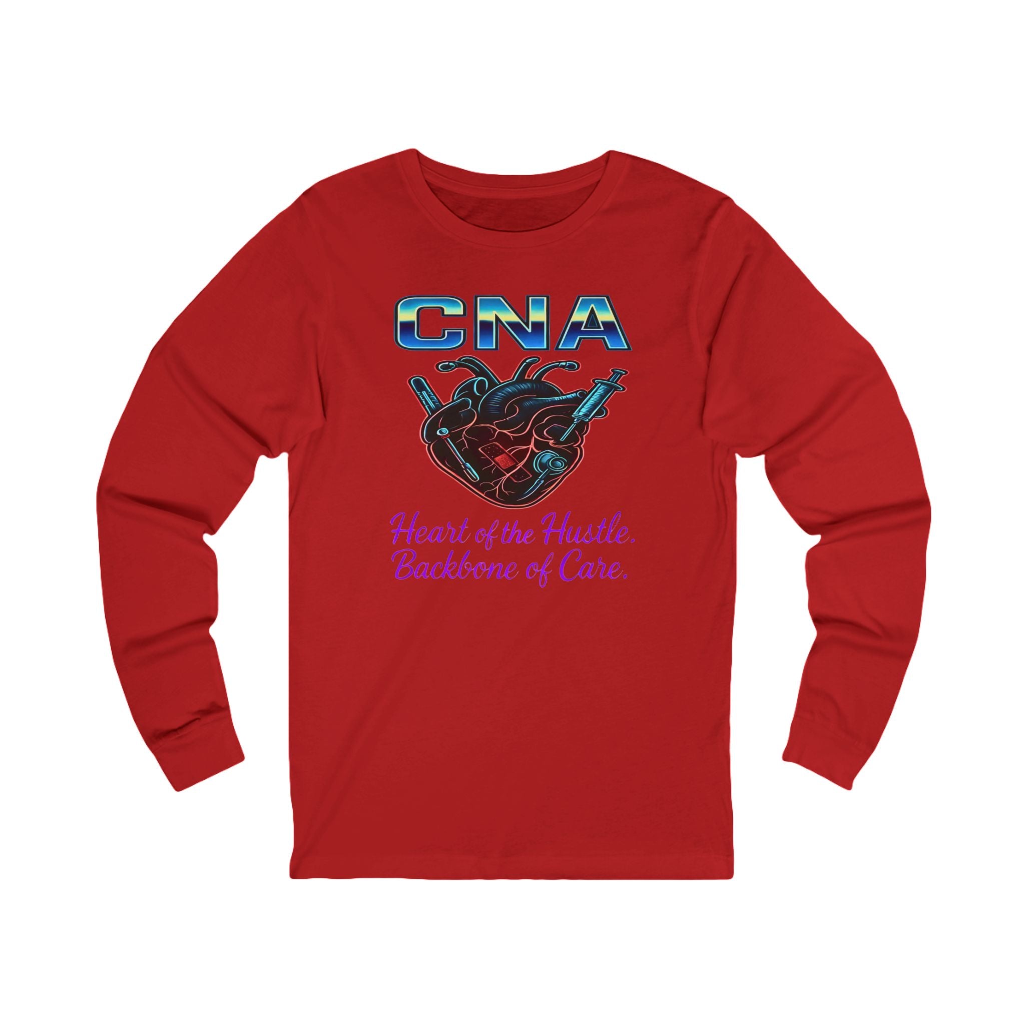 CNA Heart of the Hustle Long Sleeve Tee