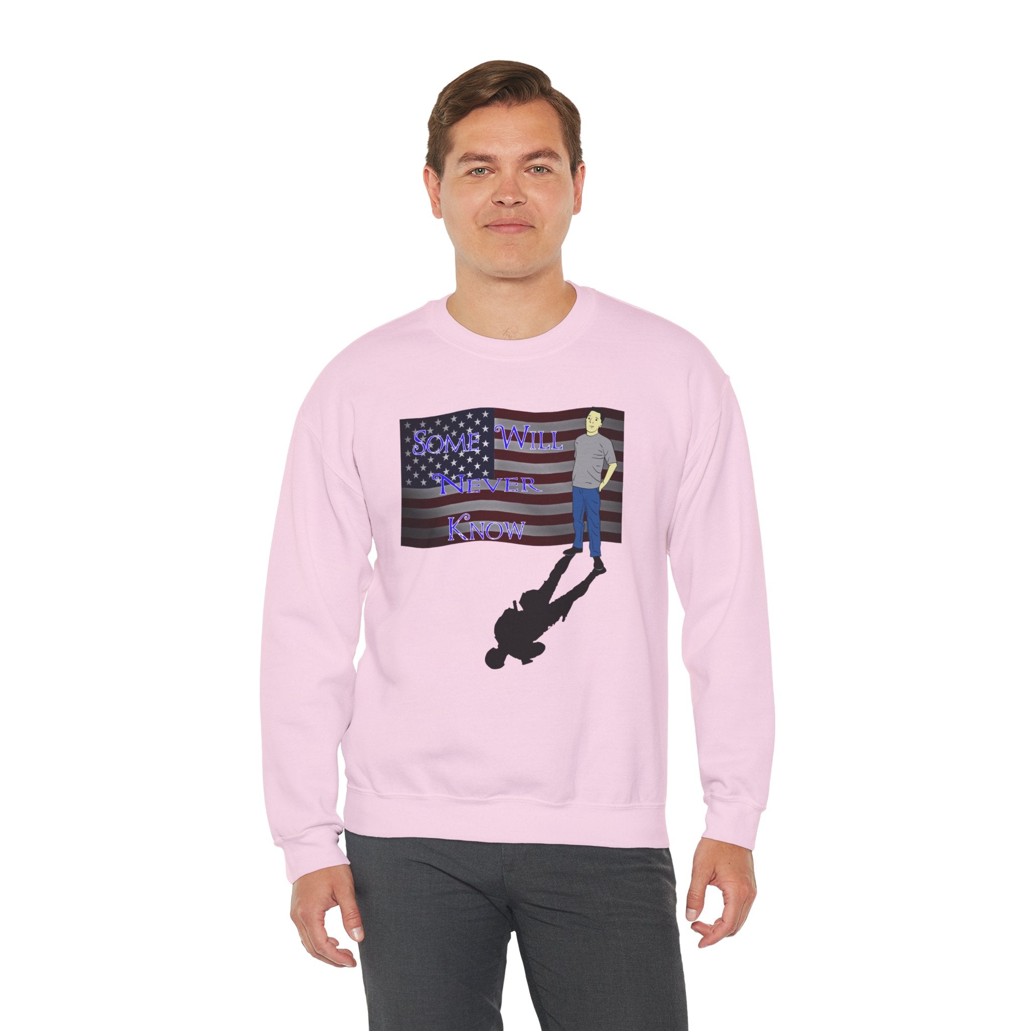 'Some Will Never Know' Crewneck Sweatshirt