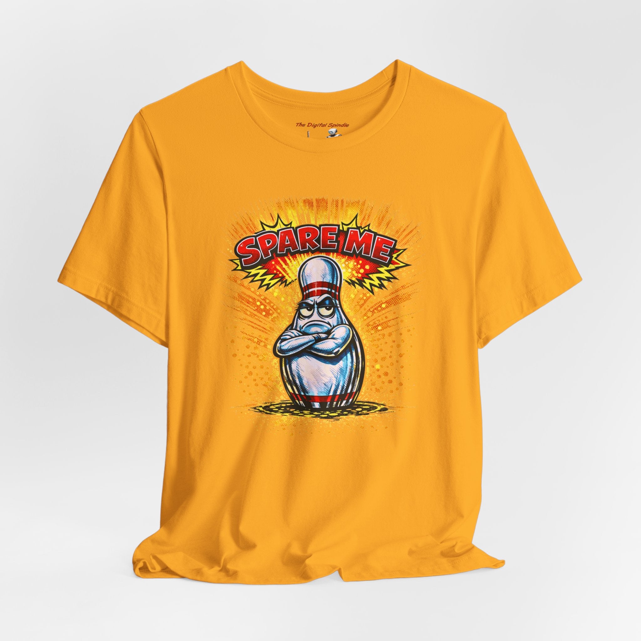 "Spare Me" Bowling Pin Tee