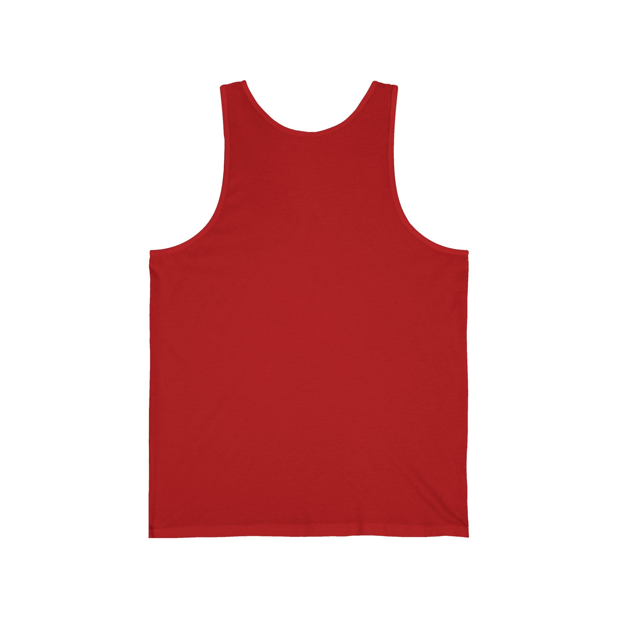 Mischievous Smirk Face Tank Top — Funny Cartoon Expression Graphic Tank