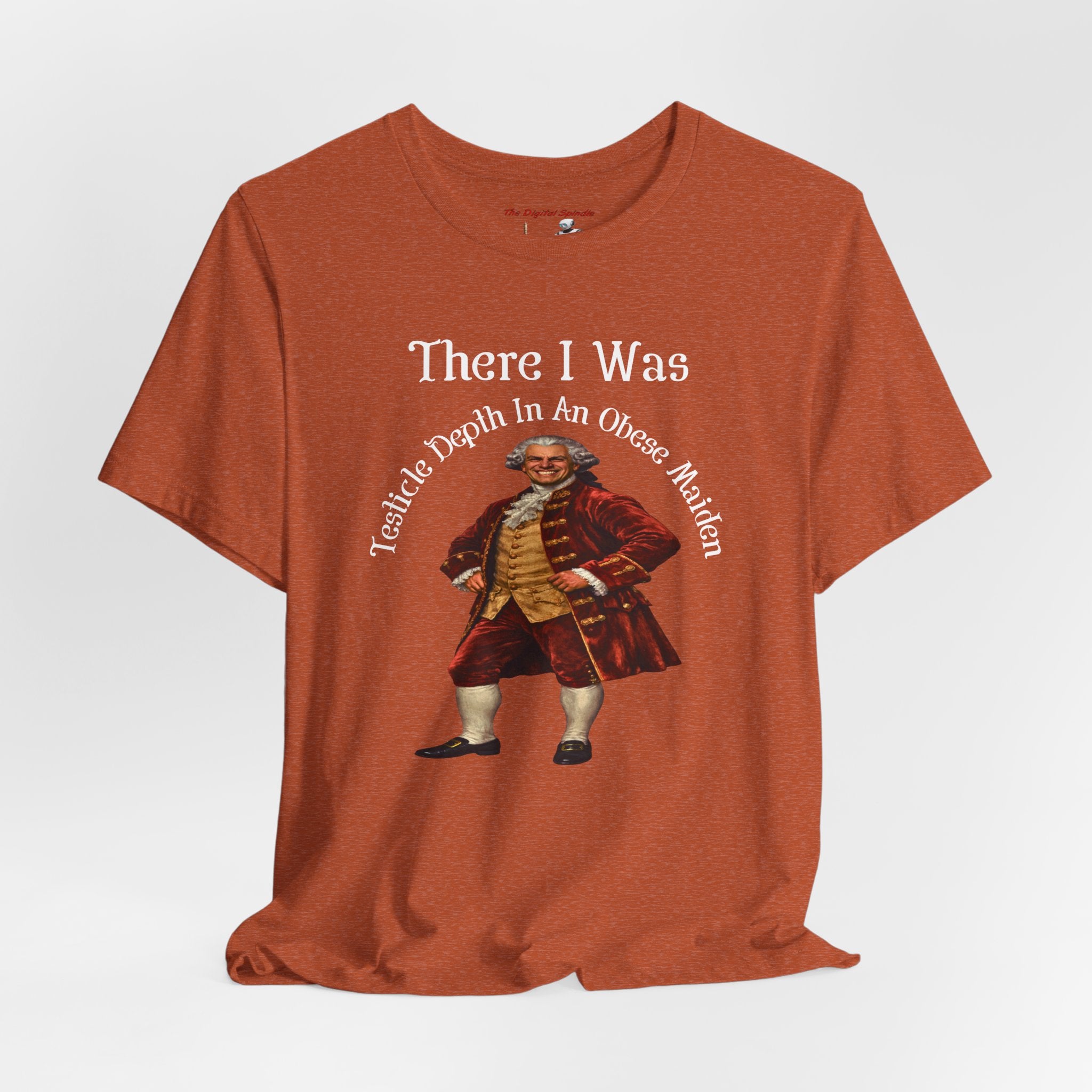 There I Was Tee — Vintage Gentleman Illustration