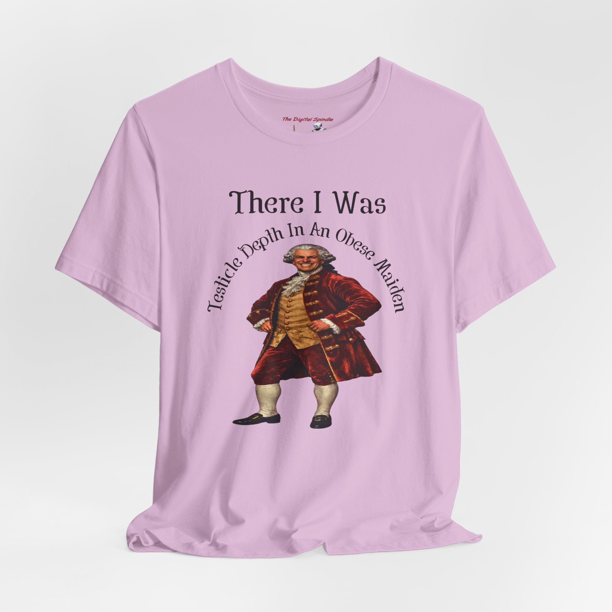 There I Was T‑Shirt — Vintage Colonial Gentleman Graphic Tee