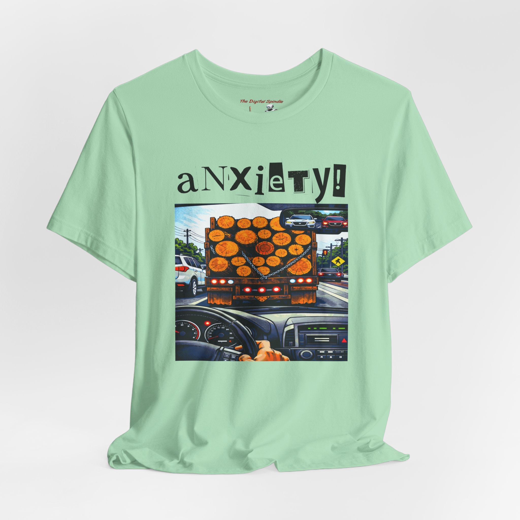 Anxiety Roadview Tee — Graphic Mental Health Awareness T-Shirt