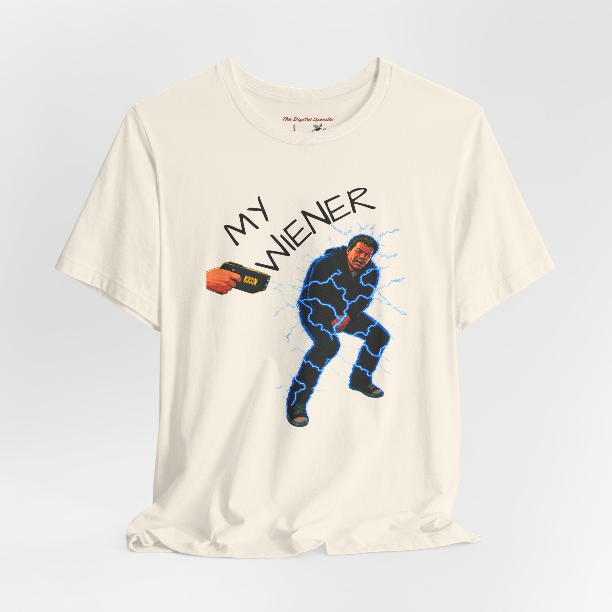 My Wiener T-Shirt — Funny Electric Shock Novelty Tee