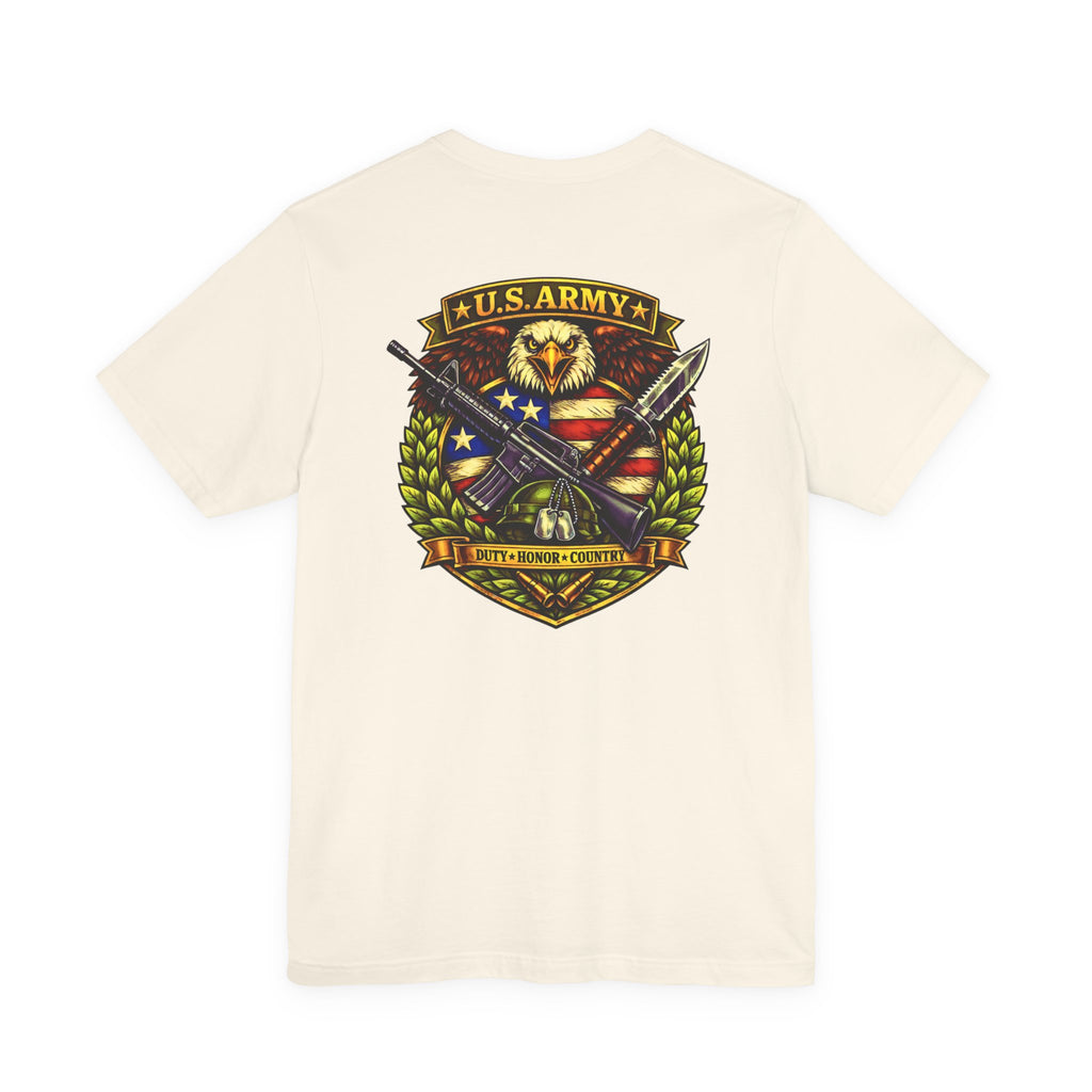 Fallen Soldier Rising Angel T-Shirt — Patriotic Military Veteran Tee