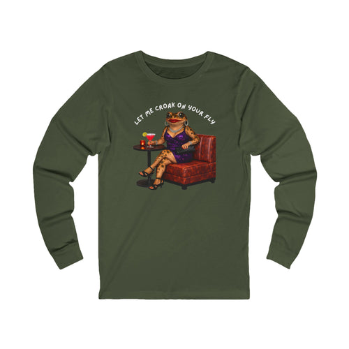 "Let Me Croak On Your Fly" Lounge Frog Graphic