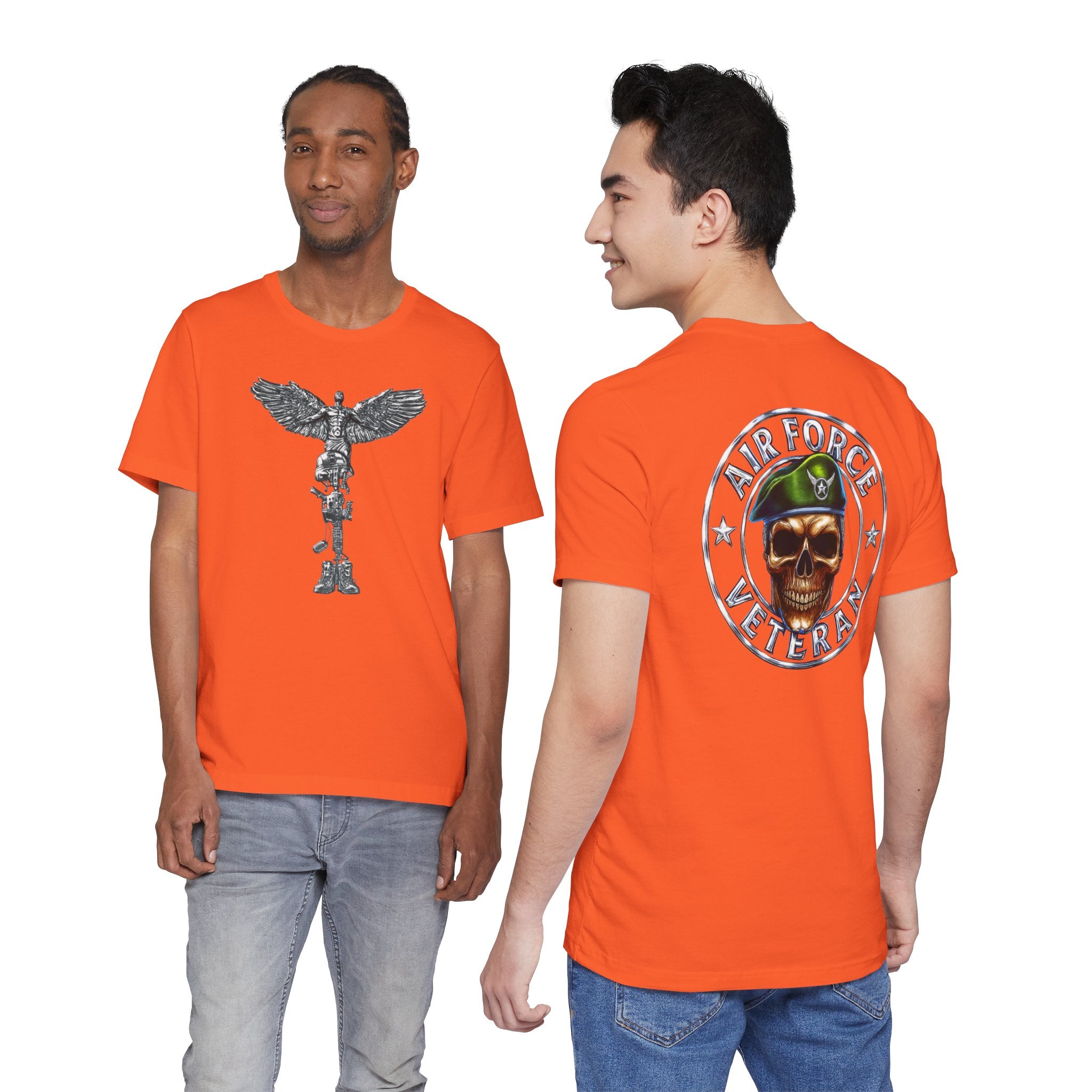 Air Force Veteran Skull T-Shirt