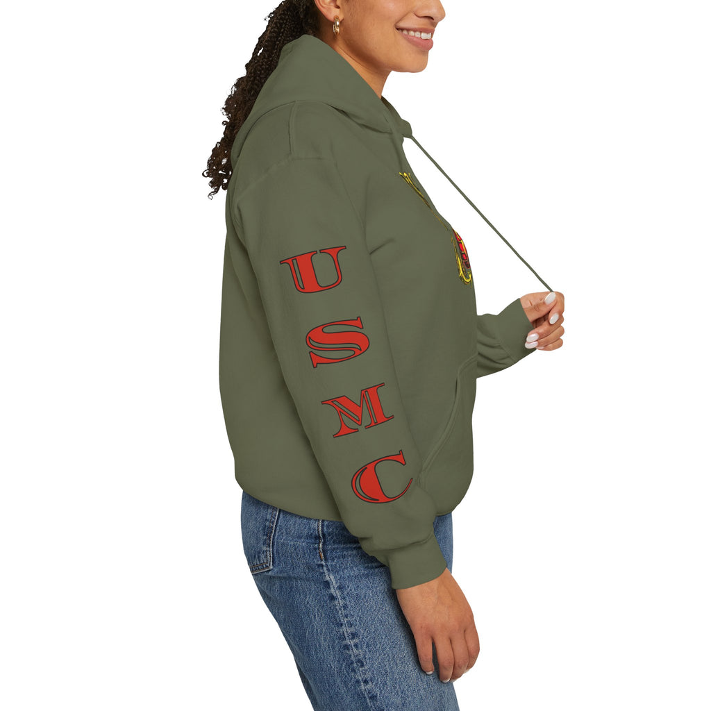 USMC Eagle Globe & Anchor Pullover Hoodie