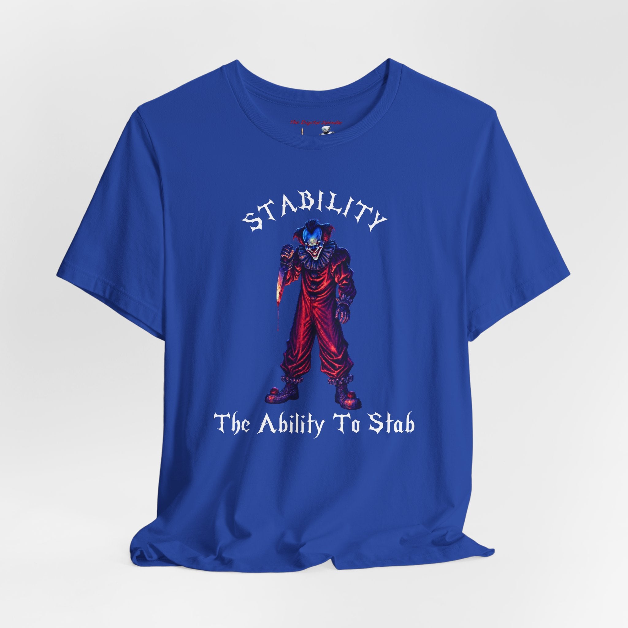 Stability "The Ability to Stab" Dark Fantasy Villain Graphic T-Shirt