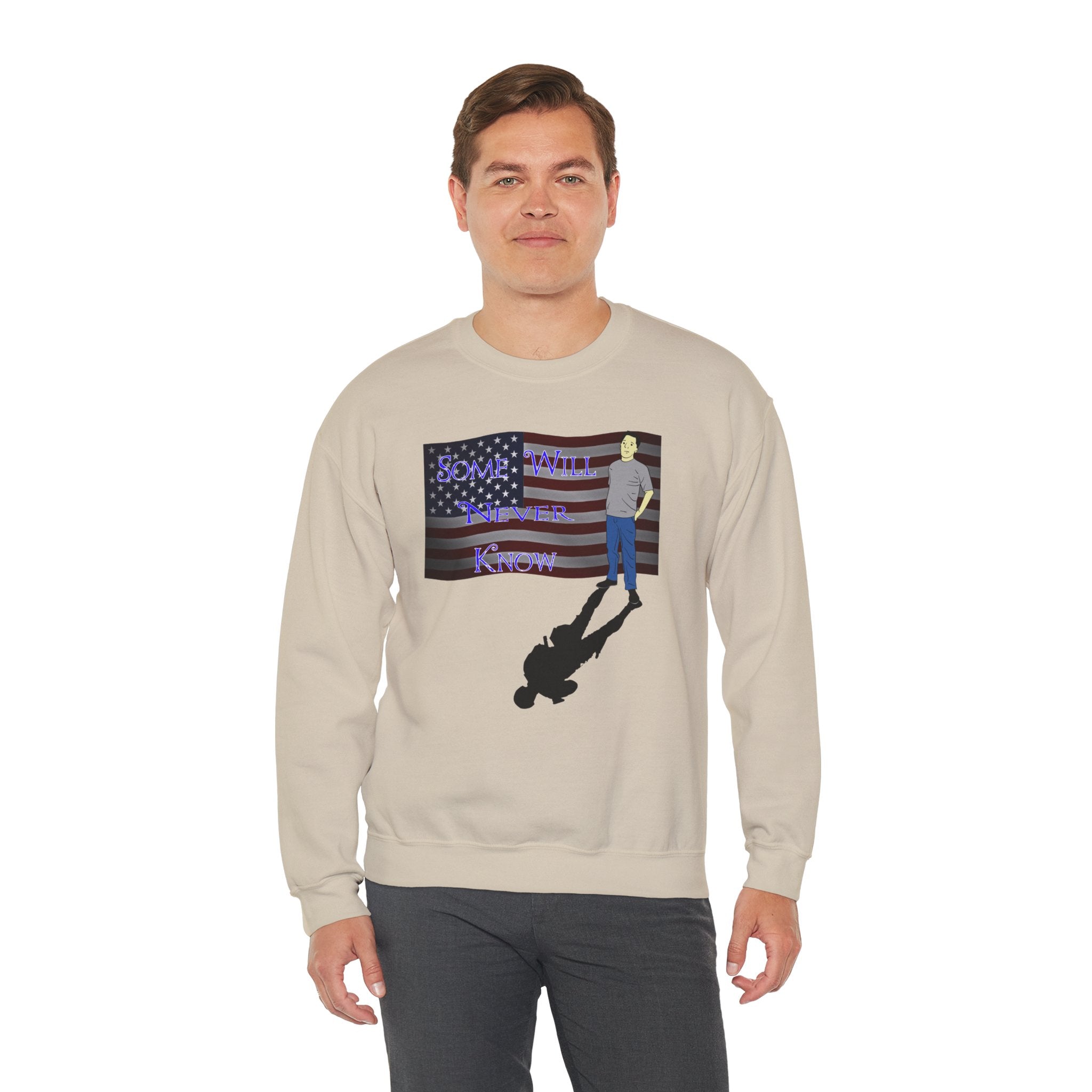 'Some Will Never Know' Crewneck Sweatshirt