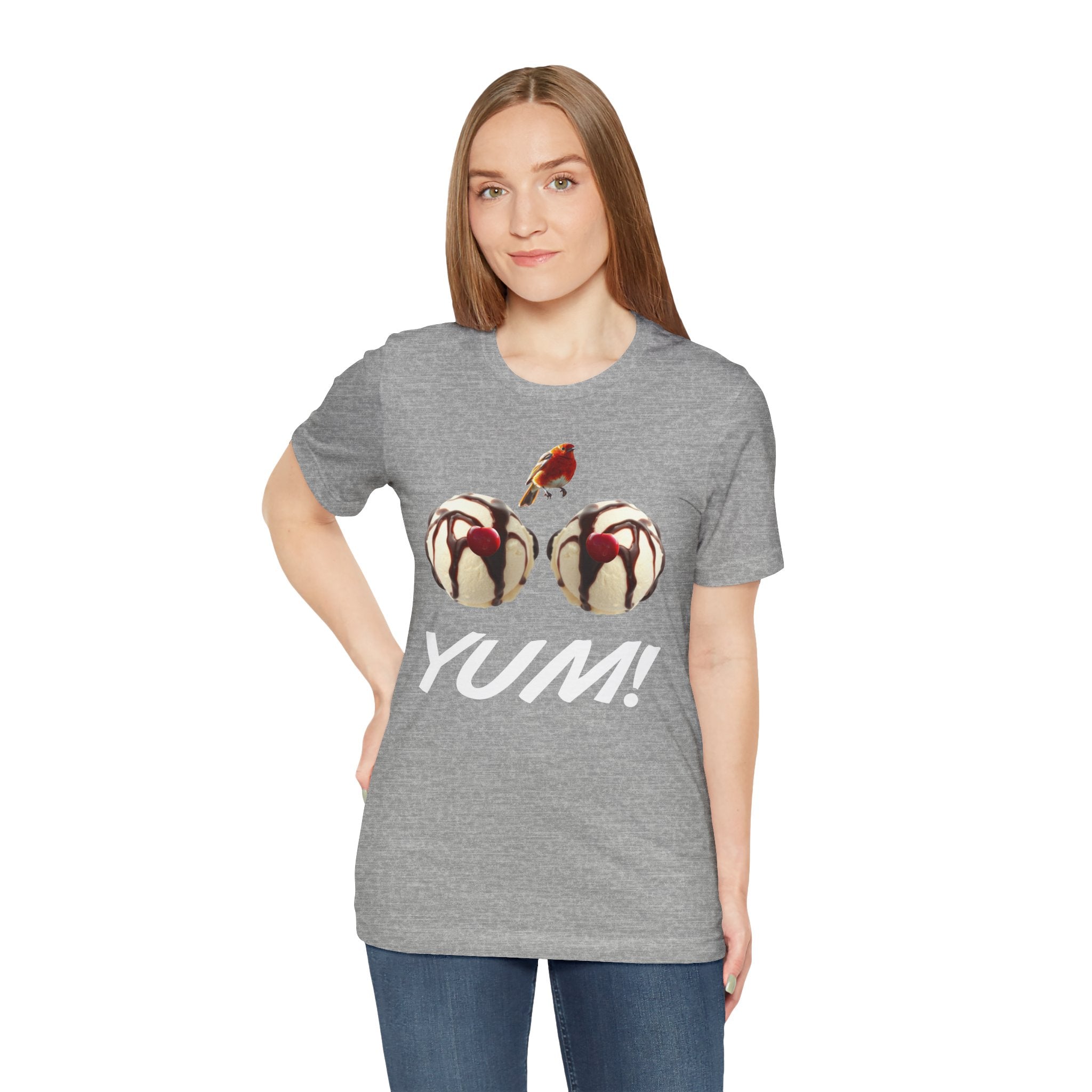 Yum! Ice Cream Scoop Graphic Tee