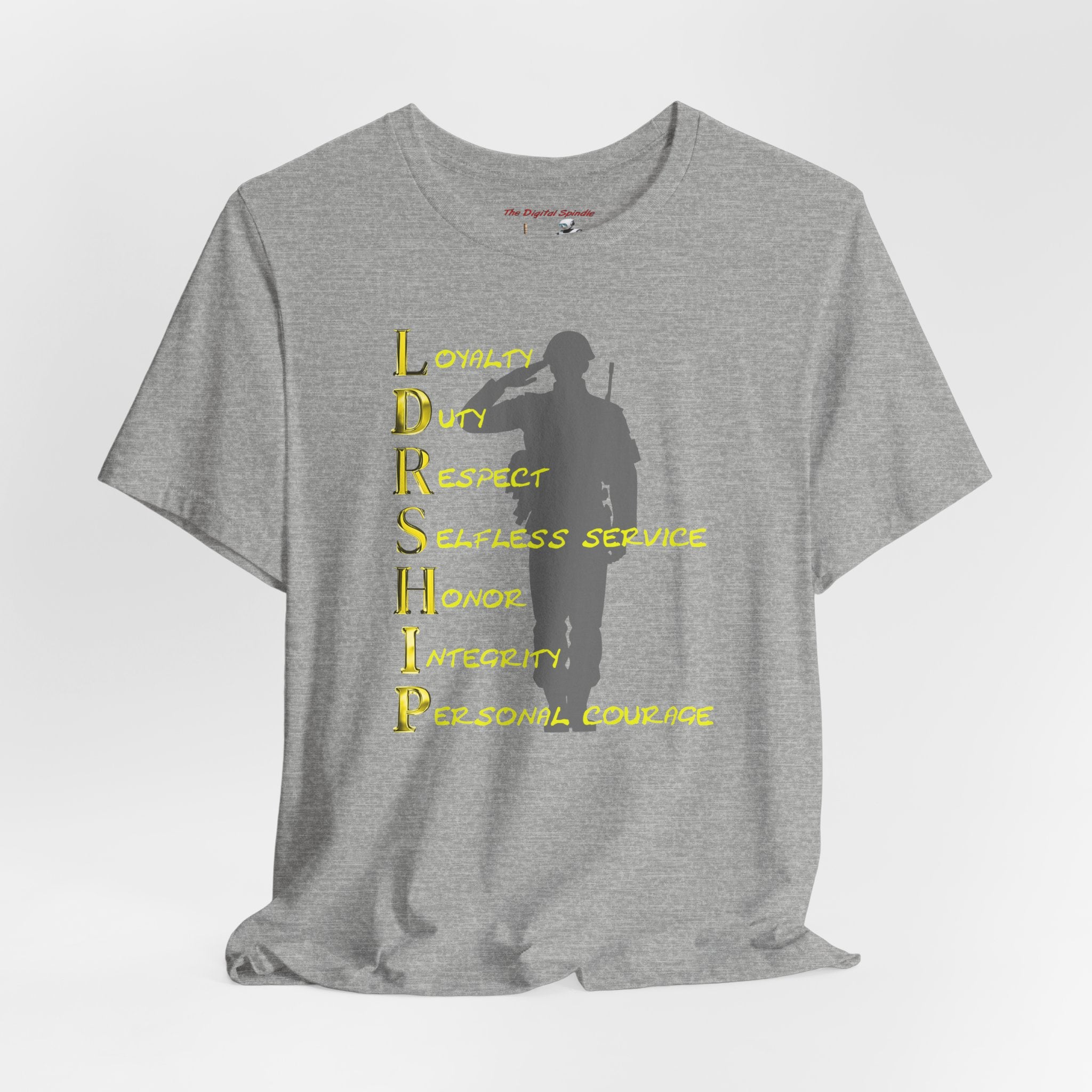 Leadership Values T‑Shirt — Loyalty, Duty, Respect & Honor Military Pride Tee