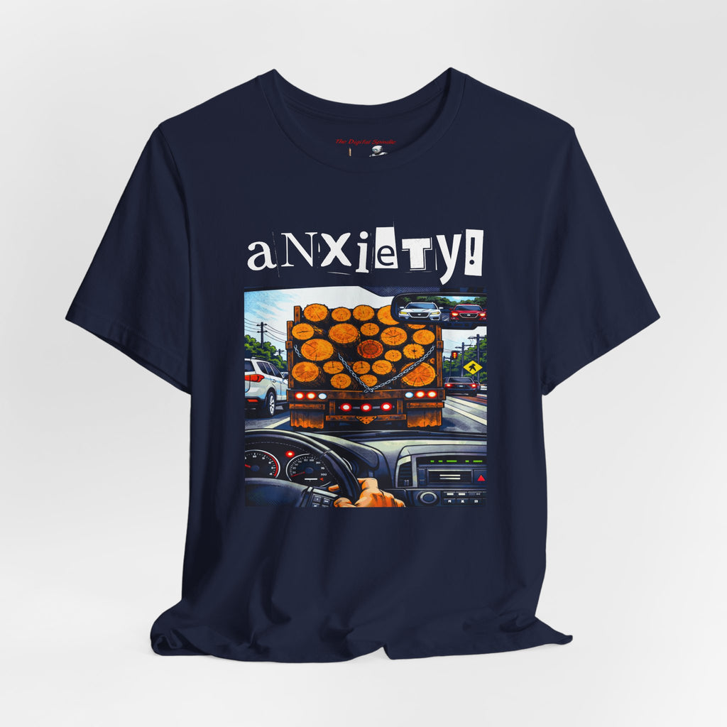 Anxiety GEN X/Millennial Graphic Tee — Humorous Mental Health T-Shirt