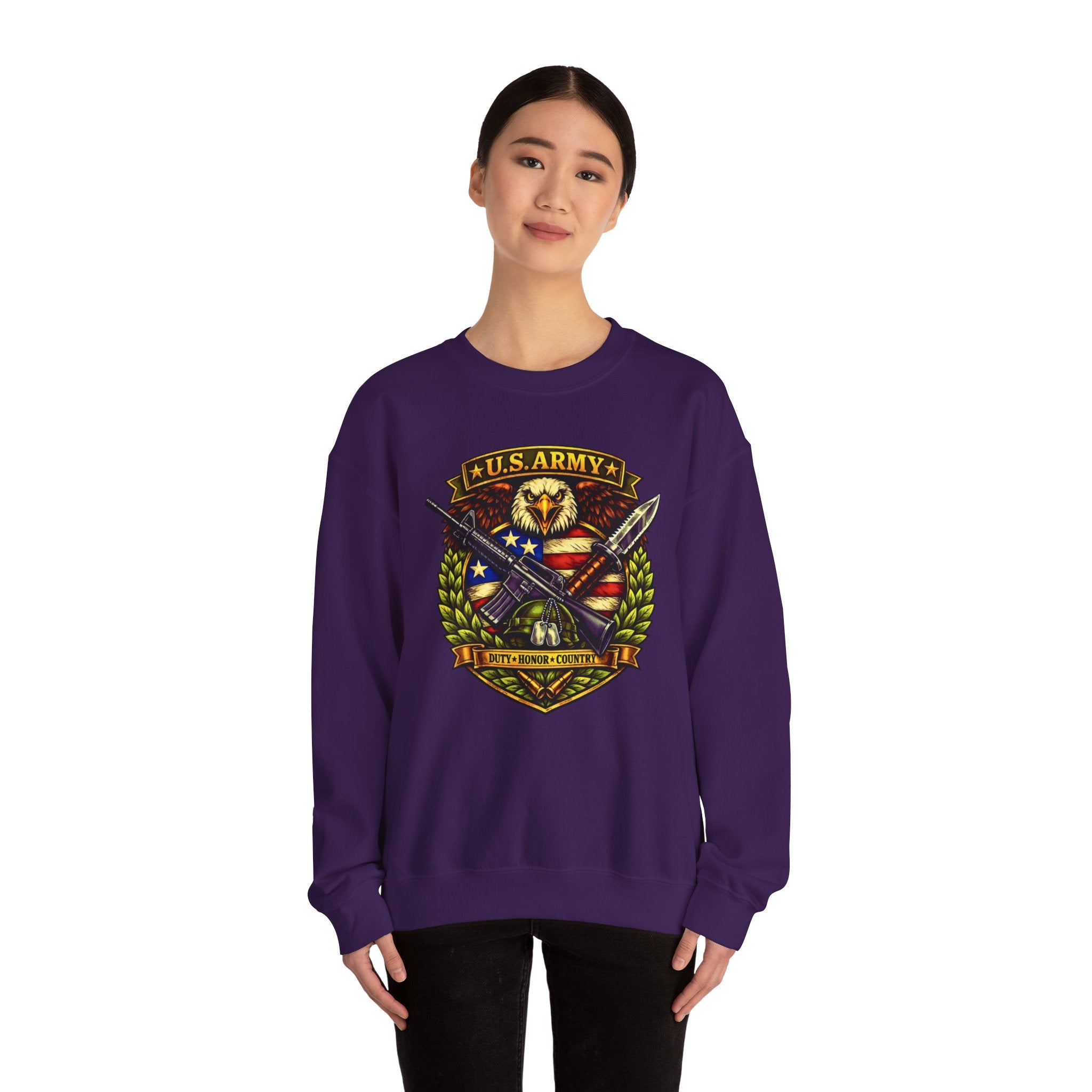 U.S. Army Duty, Honor, Country Crewneck Sweatshirt