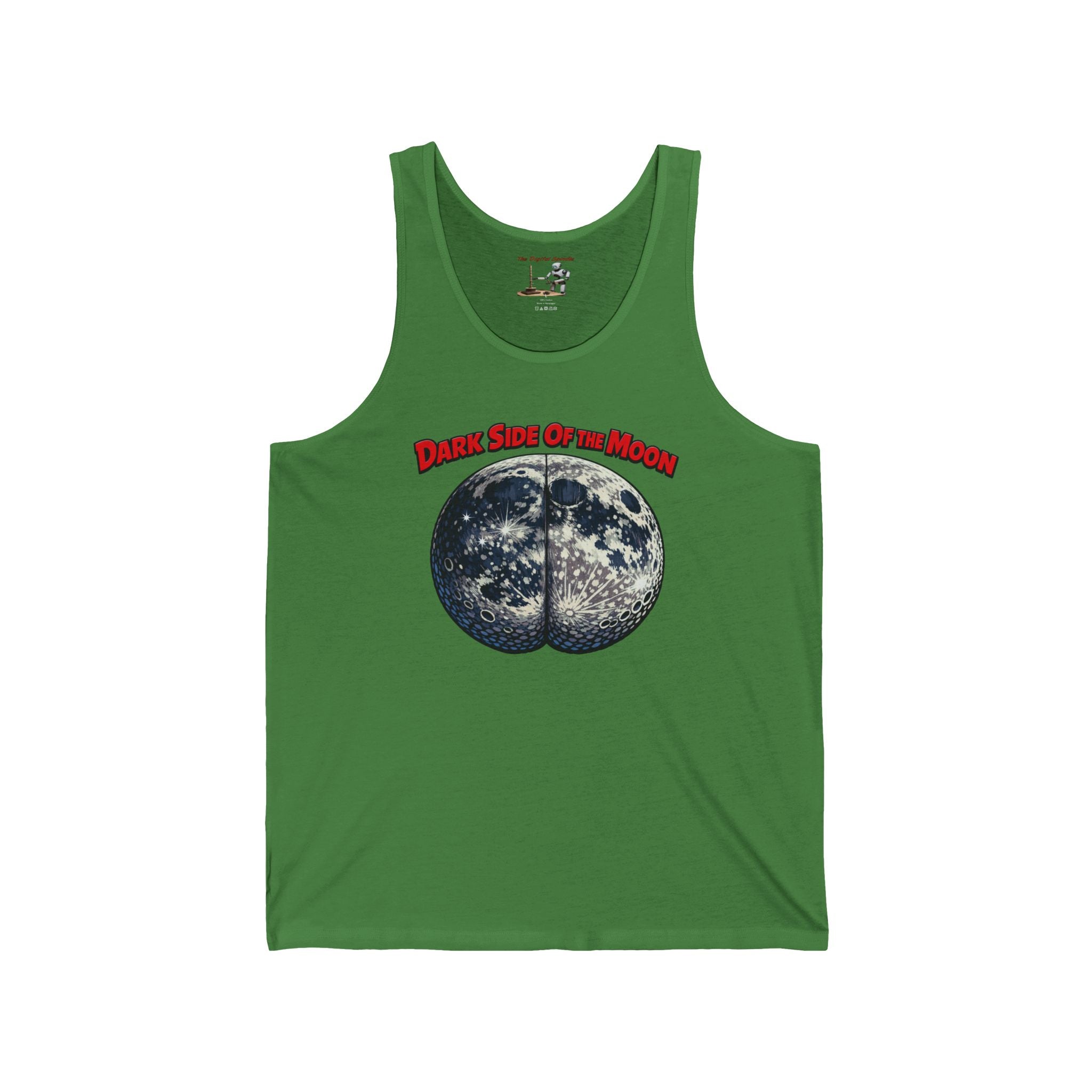 Moon Butt Tank Top - "Dark Side of the Moon" Retro Graphic Tank
