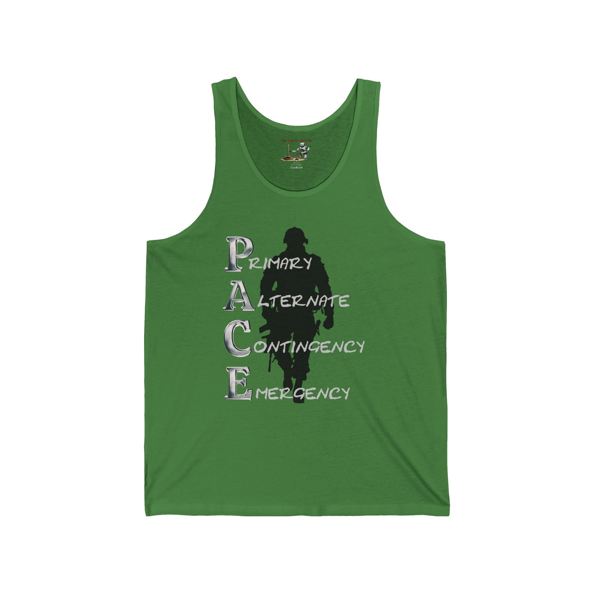 PACE Acronym Tank Top — Military/First Responder Contingency Shirt