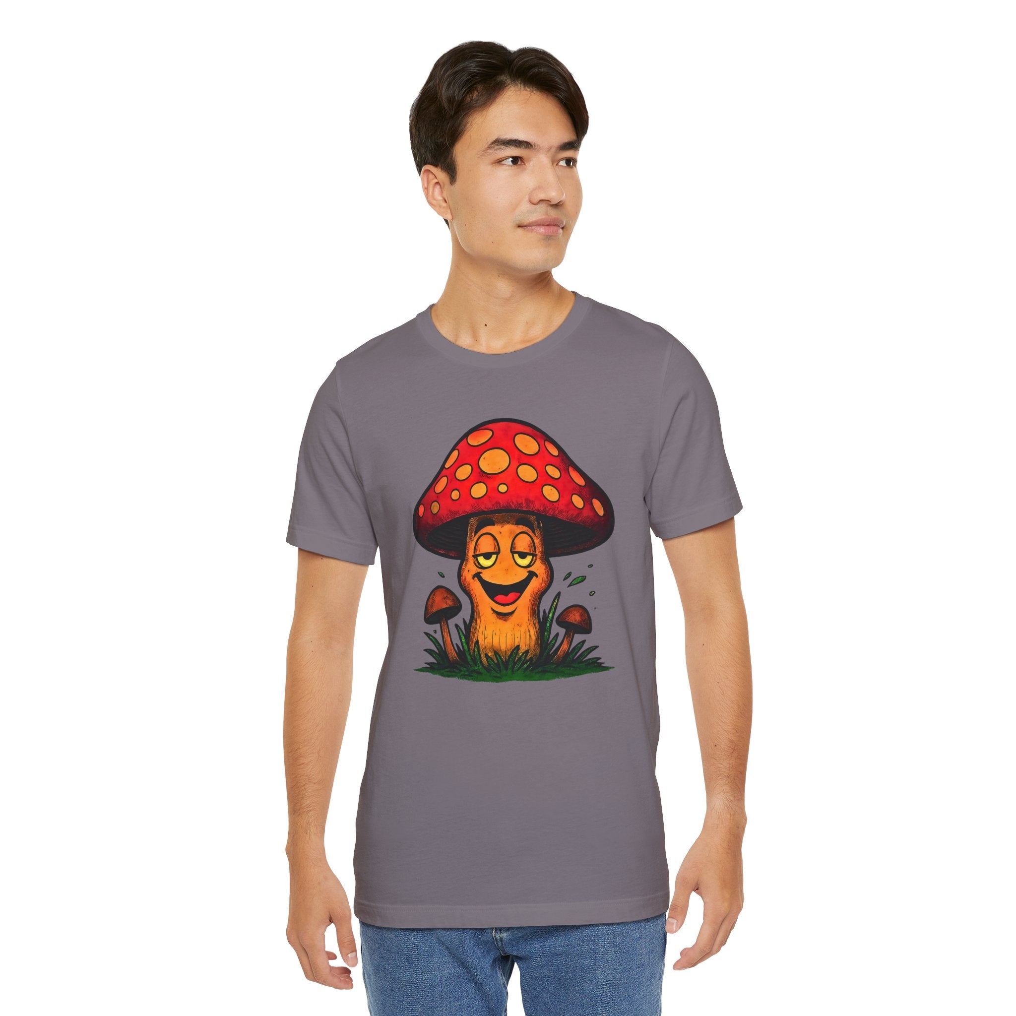 Smiling Psychedelic Mushroom Tee