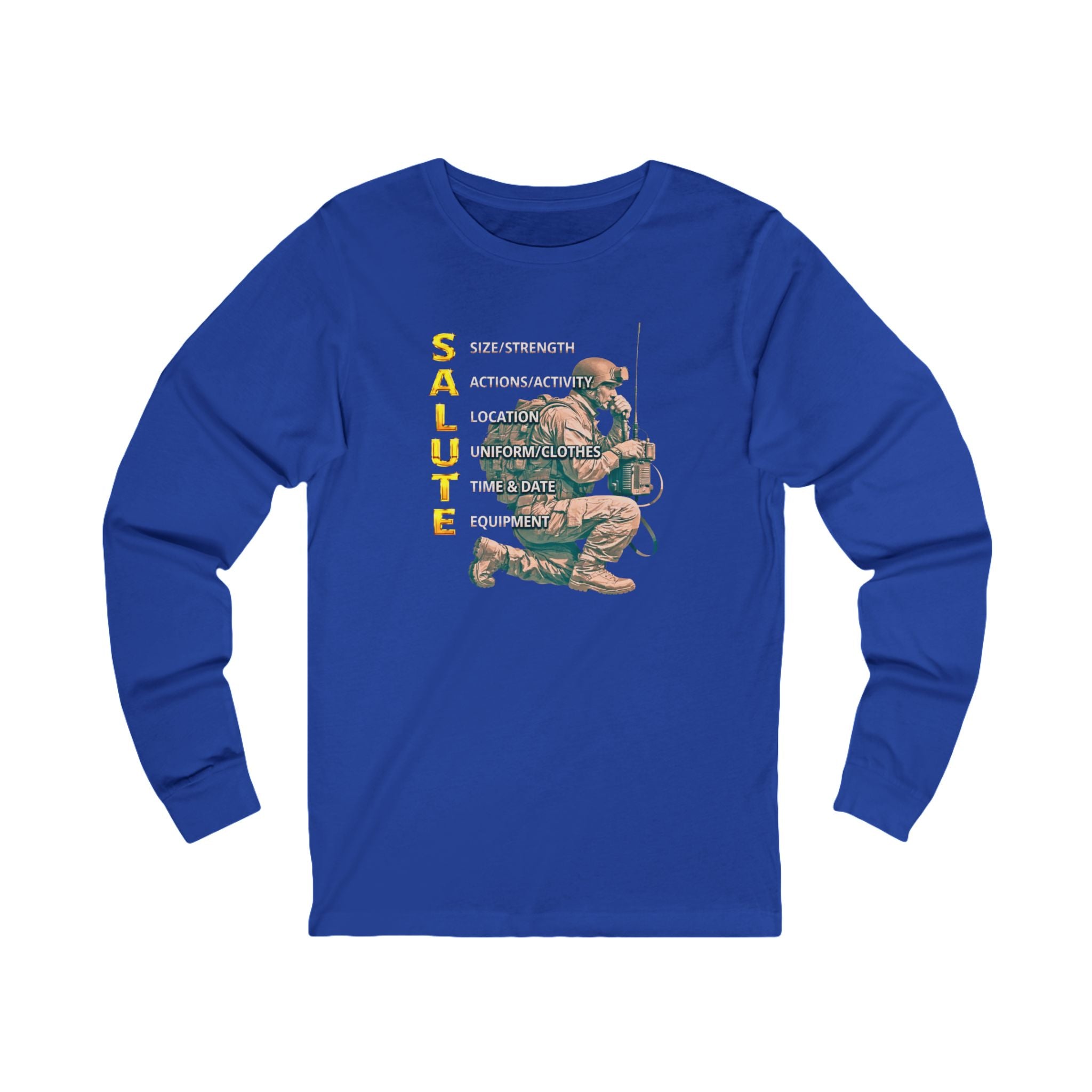 SALUTE Long Sleeve Tee