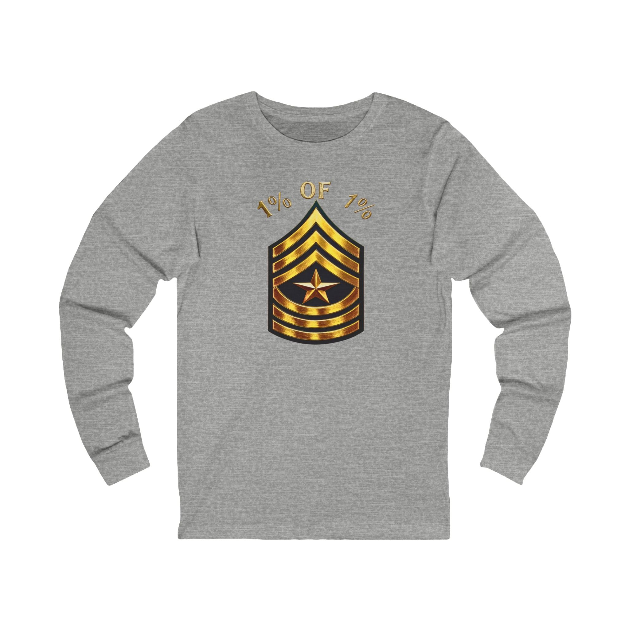 '1% of 1%' Long Sleeve Tee