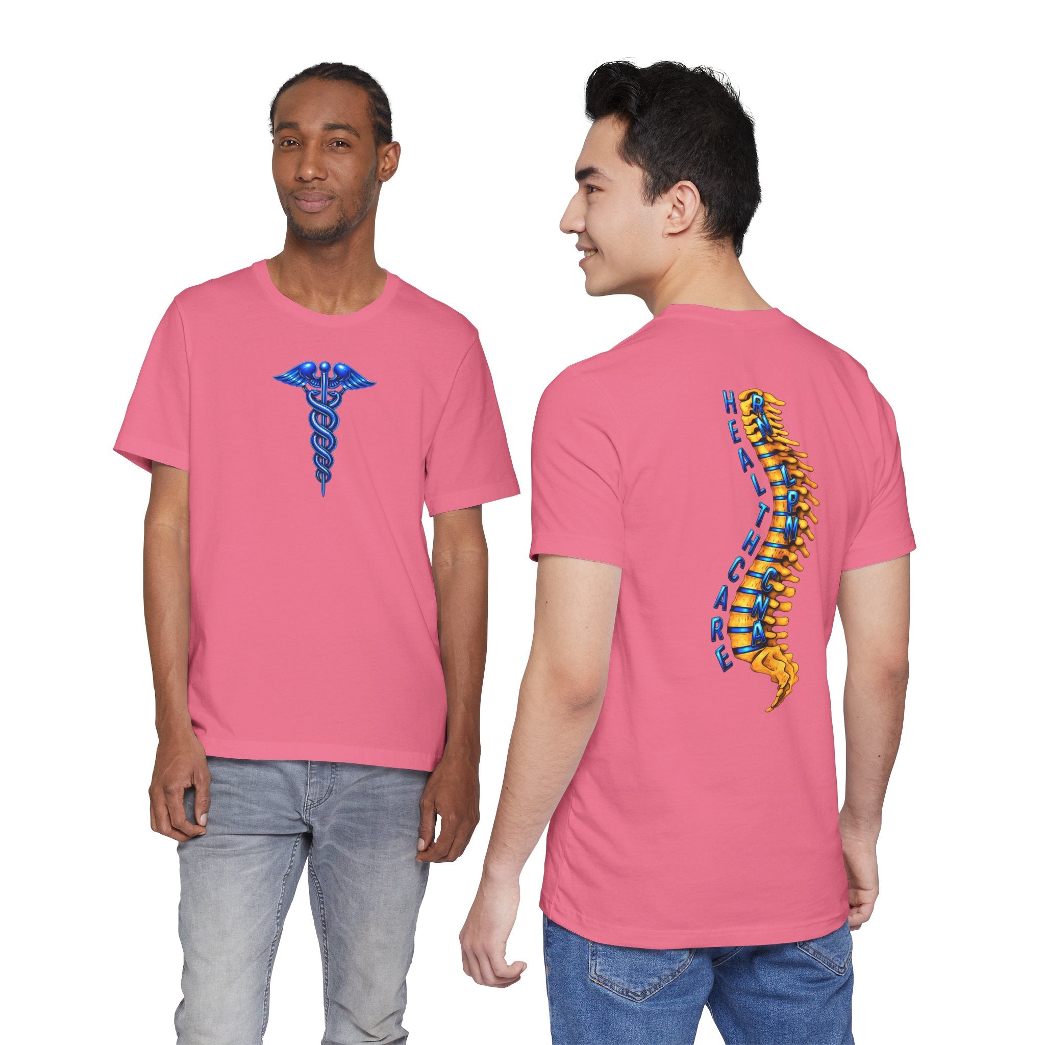 Backbone Of Healthcare Unisex Jersey Short Sleeve Tee