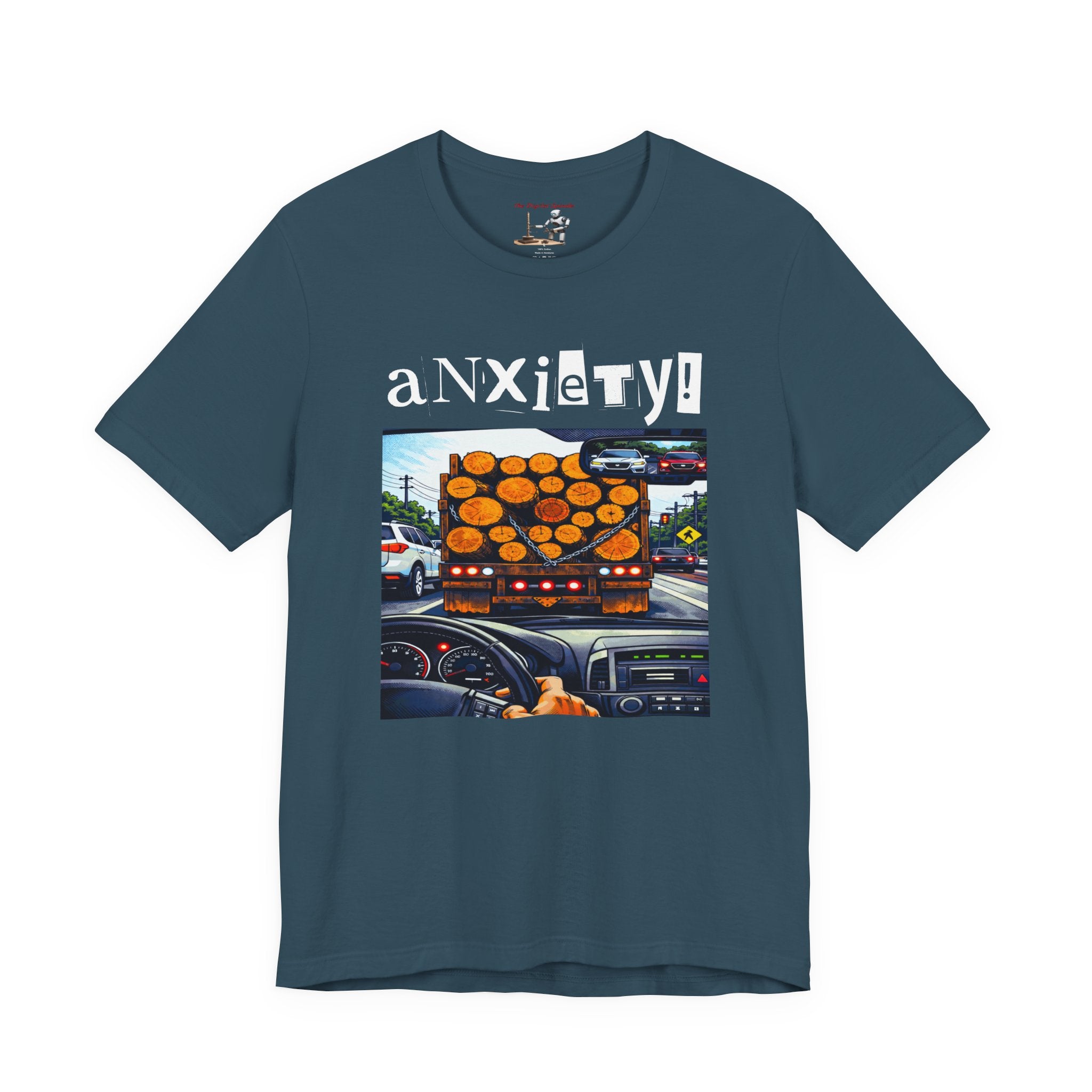 Anxiety GEN X/Millennial Graphic Tee — Humorous Mental Health T-Shirt
