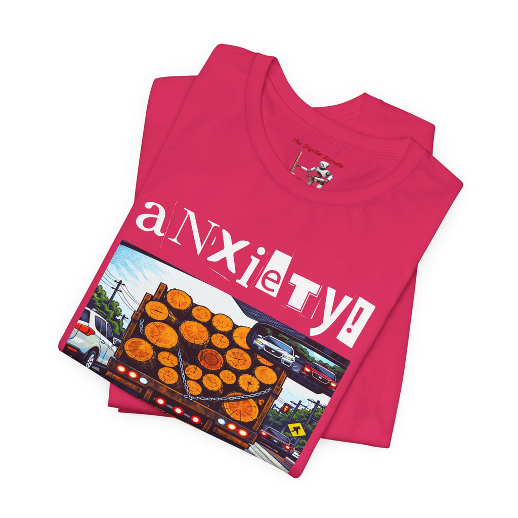 Anxiety GEN X/Millennial Graphic Tee — Humorous Mental Health T-Shirt