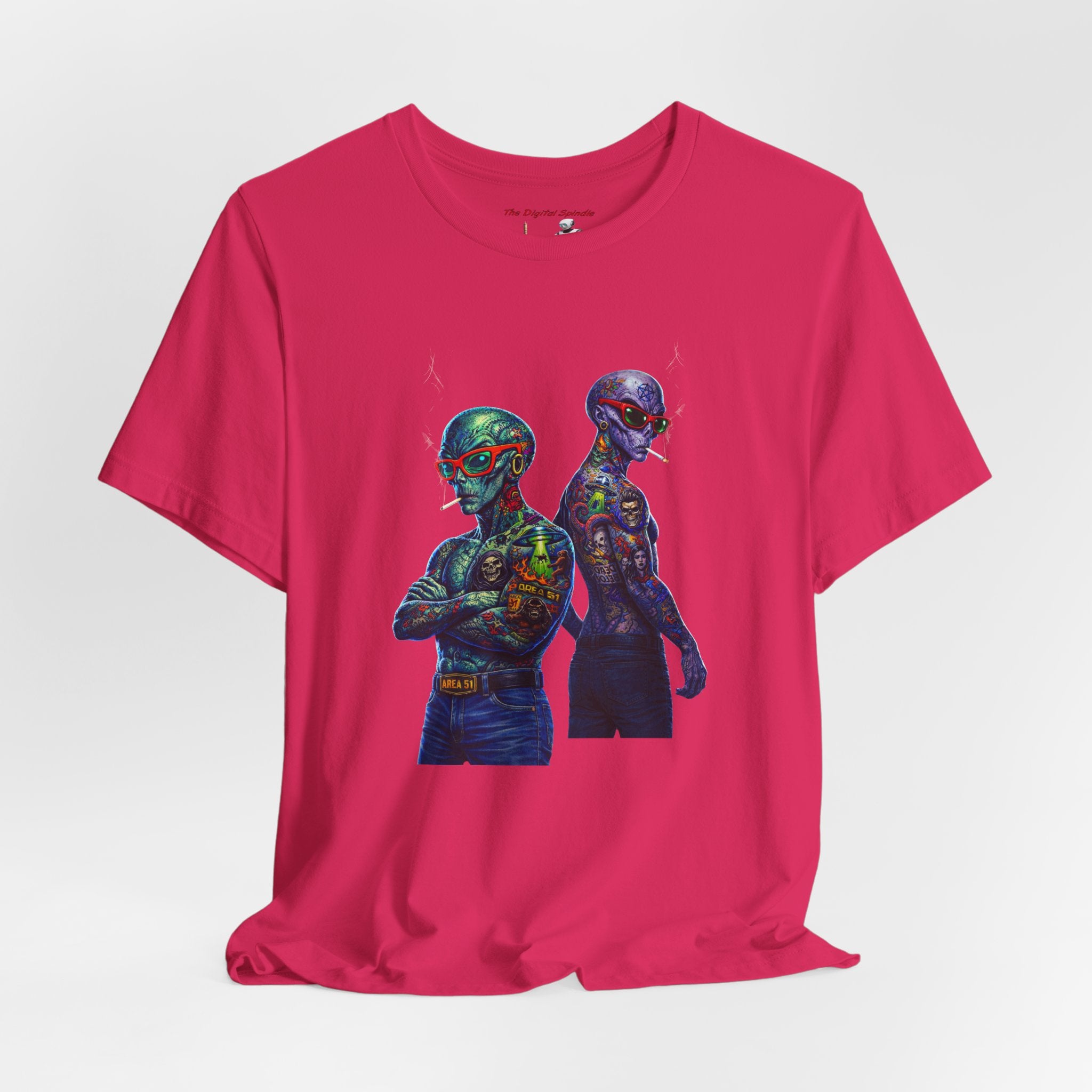 Gangster Alien Unisex Jersey Short Sleeve Tee