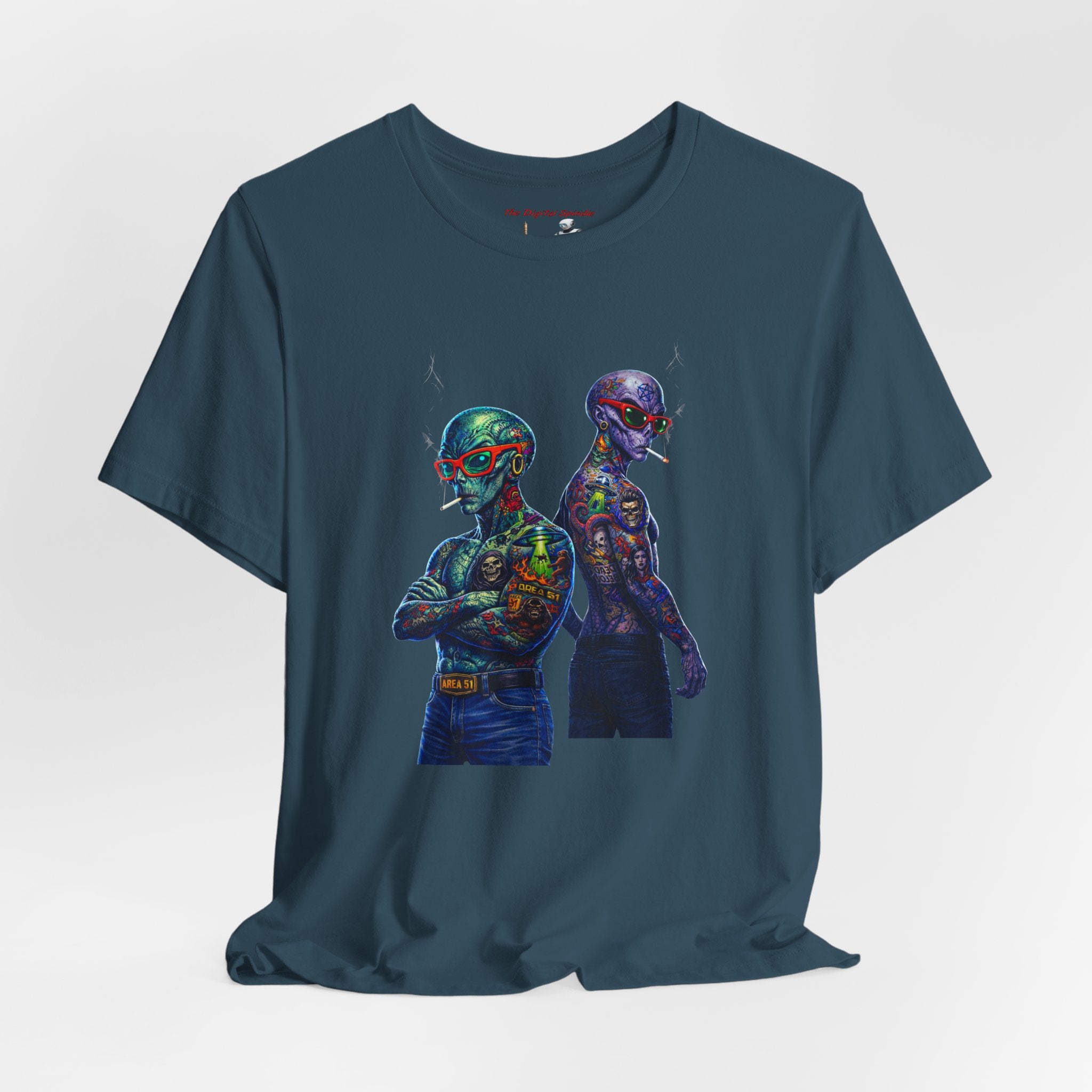 Gangster Alien Unisex Jersey Short Sleeve Tee