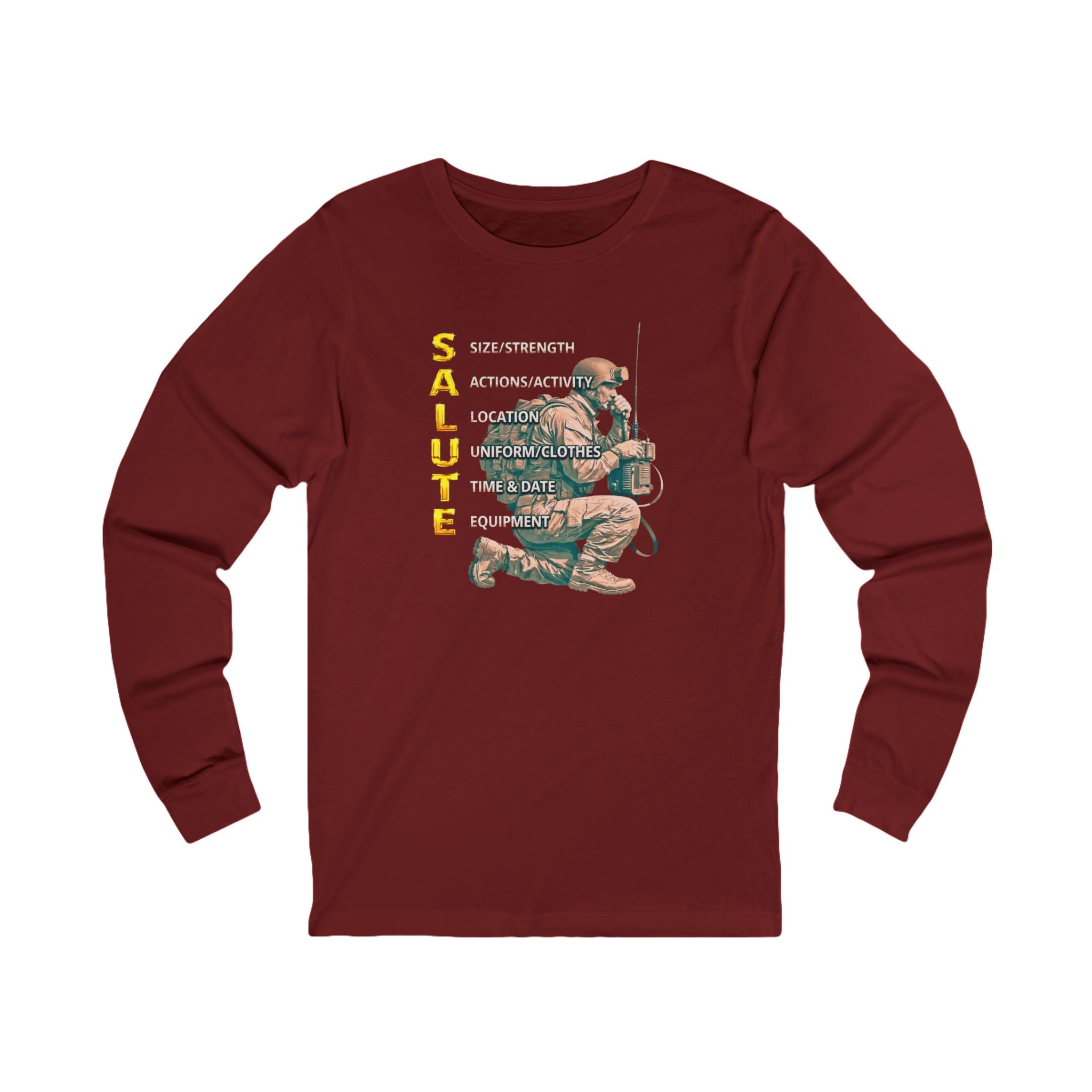 SALUTE Long Sleeve Tee