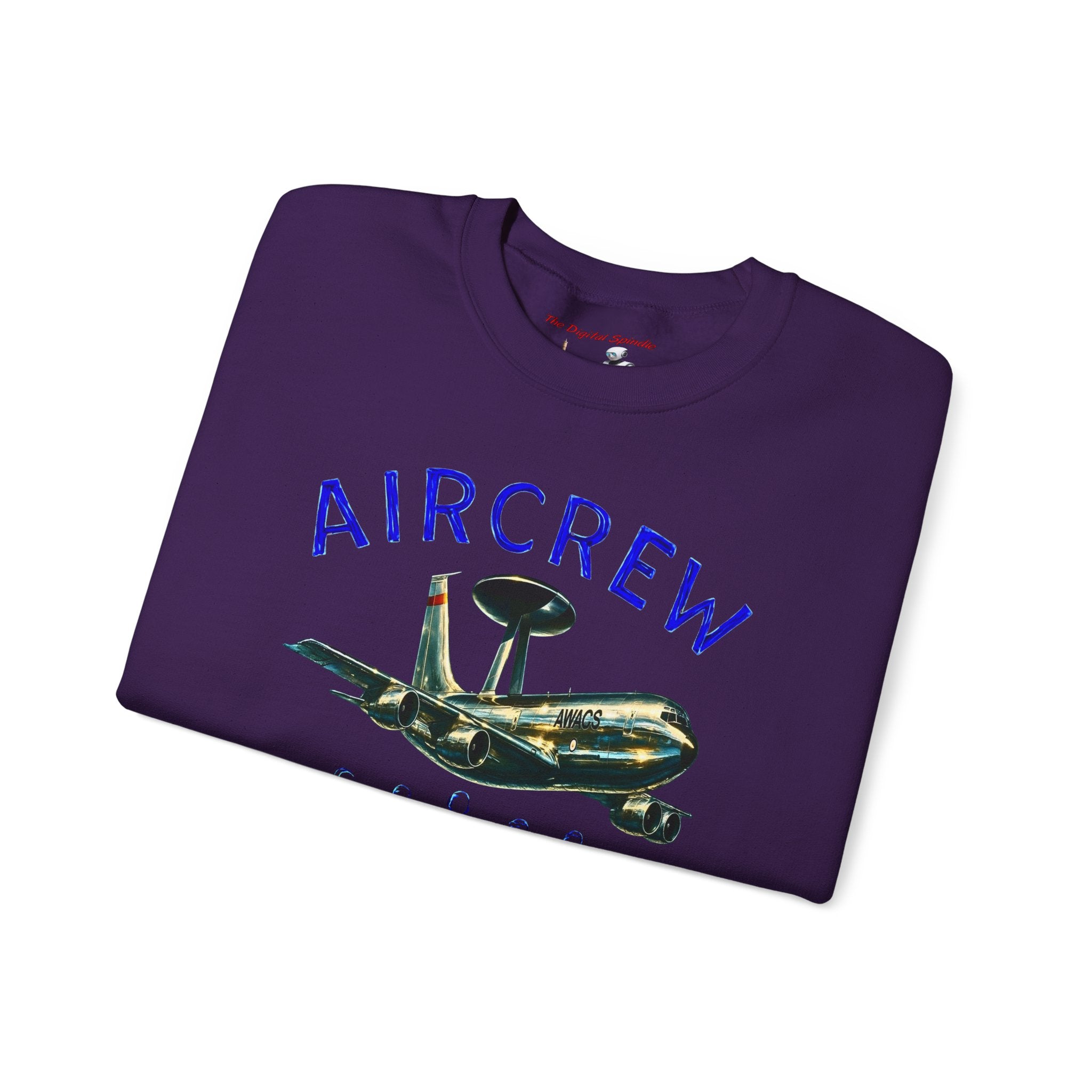 Aircrew Military Plane Graphic Sweatshirt