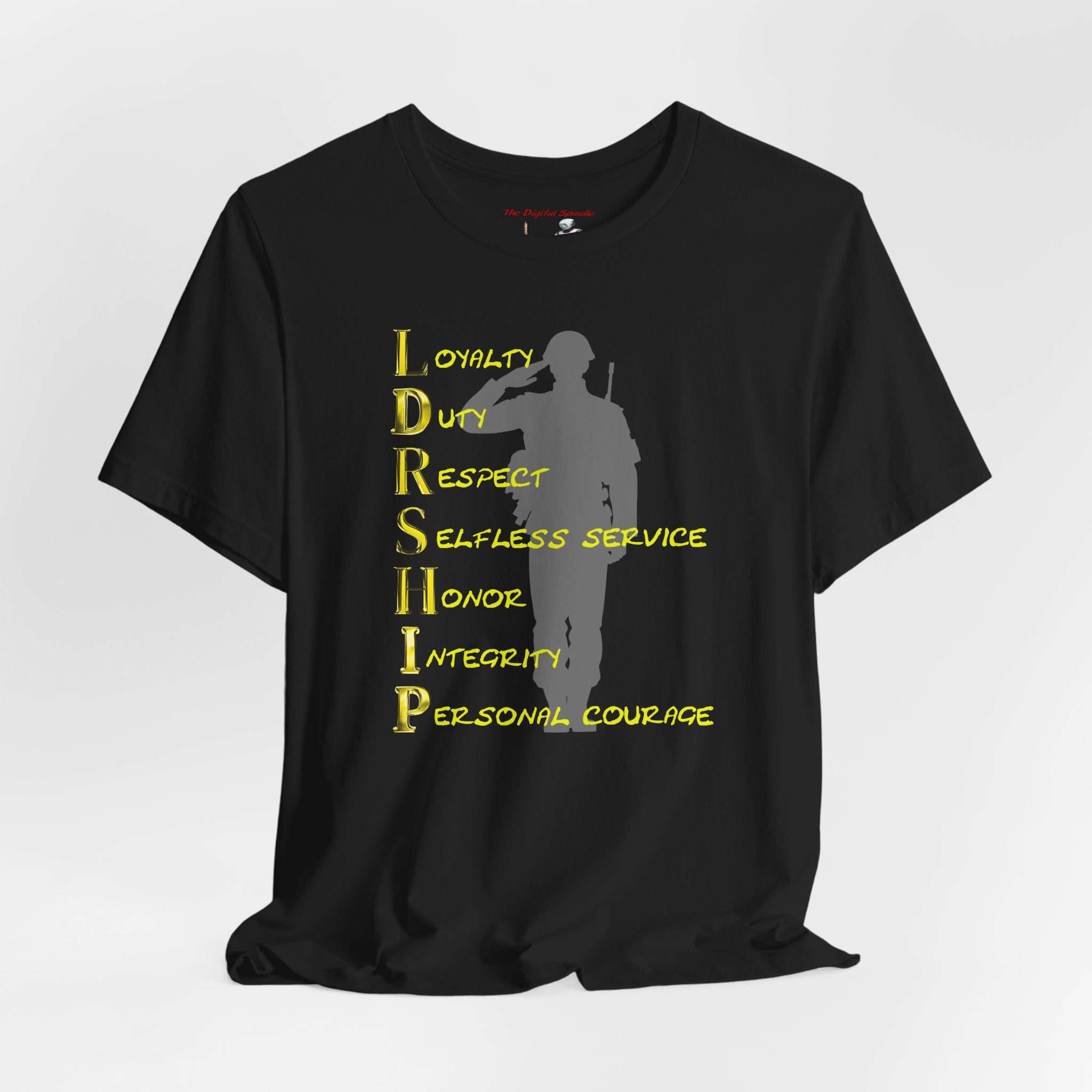 Leadership Values T‑Shirt — Loyalty, Duty, Respect & Honor Military Pride Tee