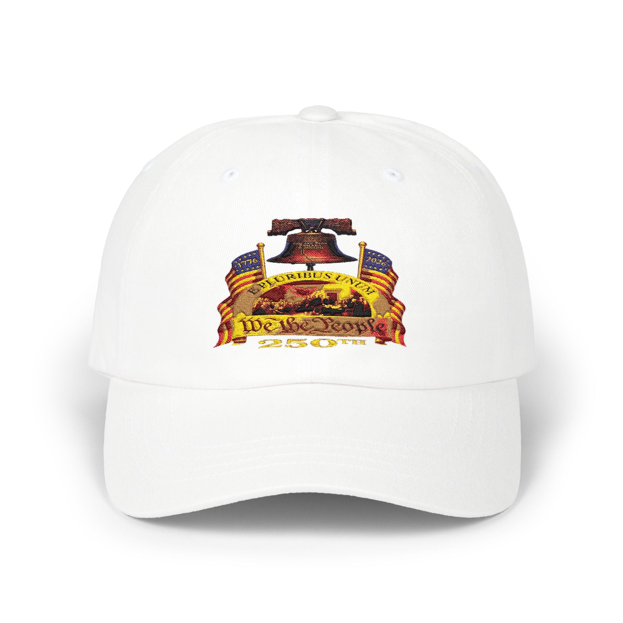 "We The People" Dad Cap — Vintage Keystone Flag Baseball Hat