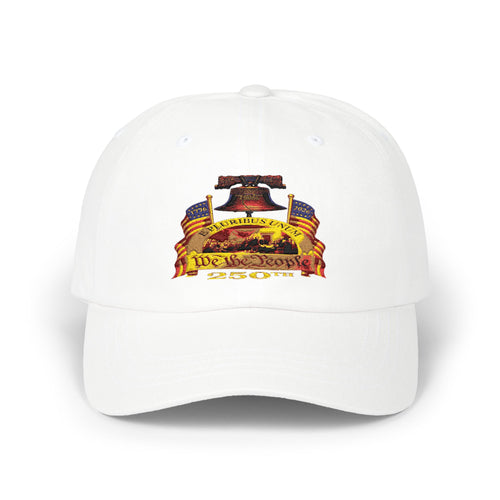 "We The People" Dad Cap — Vintage Keystone Flag Baseball Hat